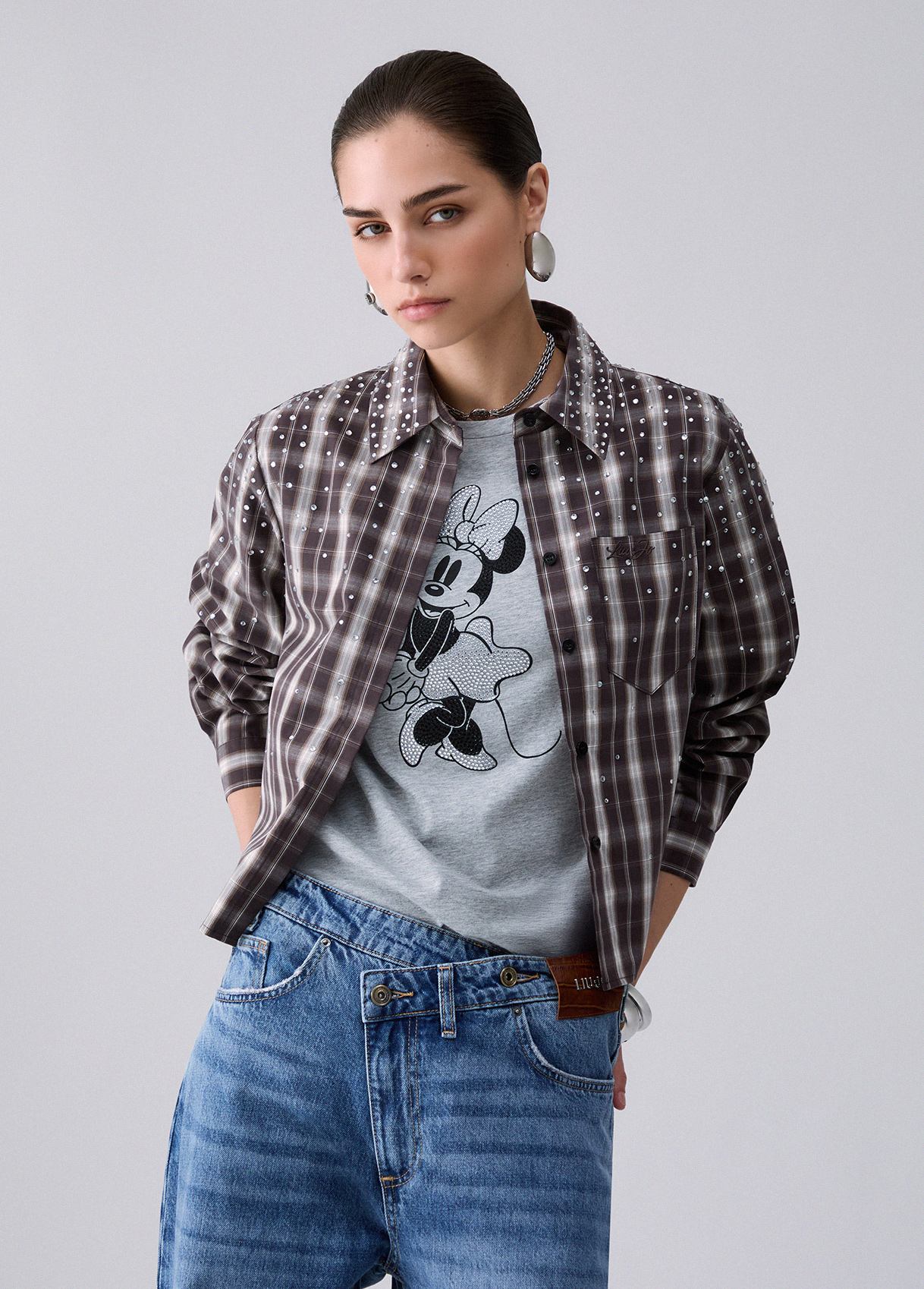 Liu Jo Check Fabric Shirt