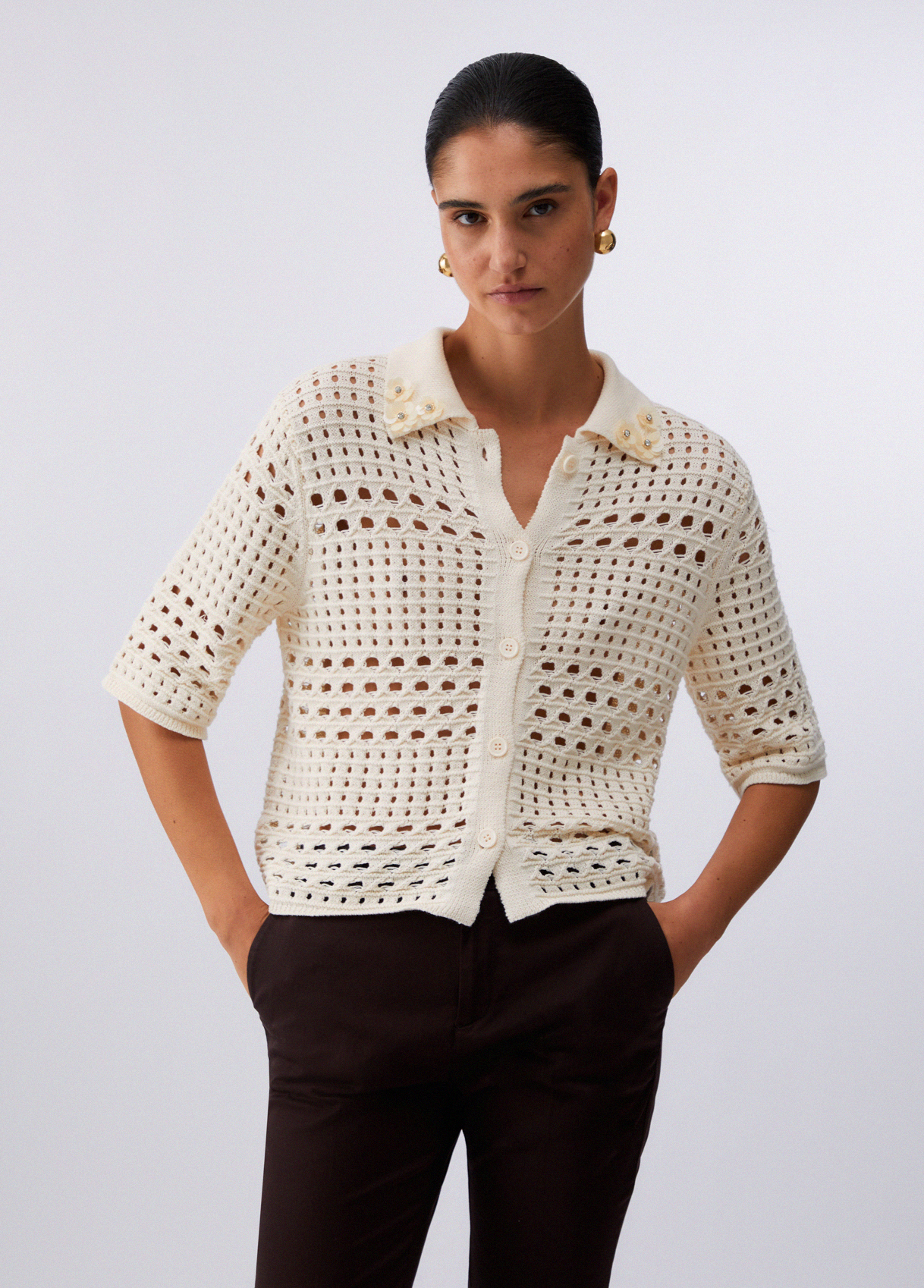Liu Jo Crochet Cardigan