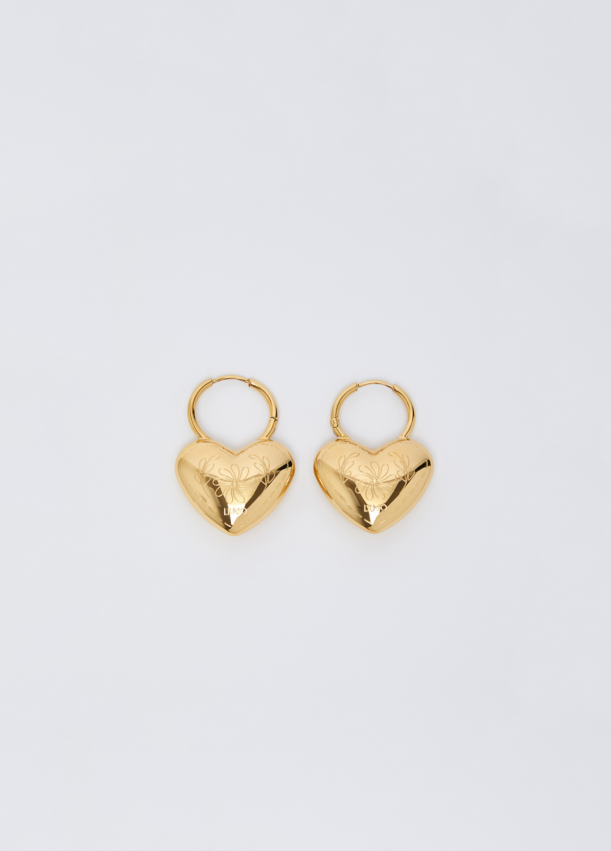 Liu Jo Boucles D'oreilles Avec Cœur Et Clé Liu Jo Boucles D'oreilles Avec Cœur Et Clé
