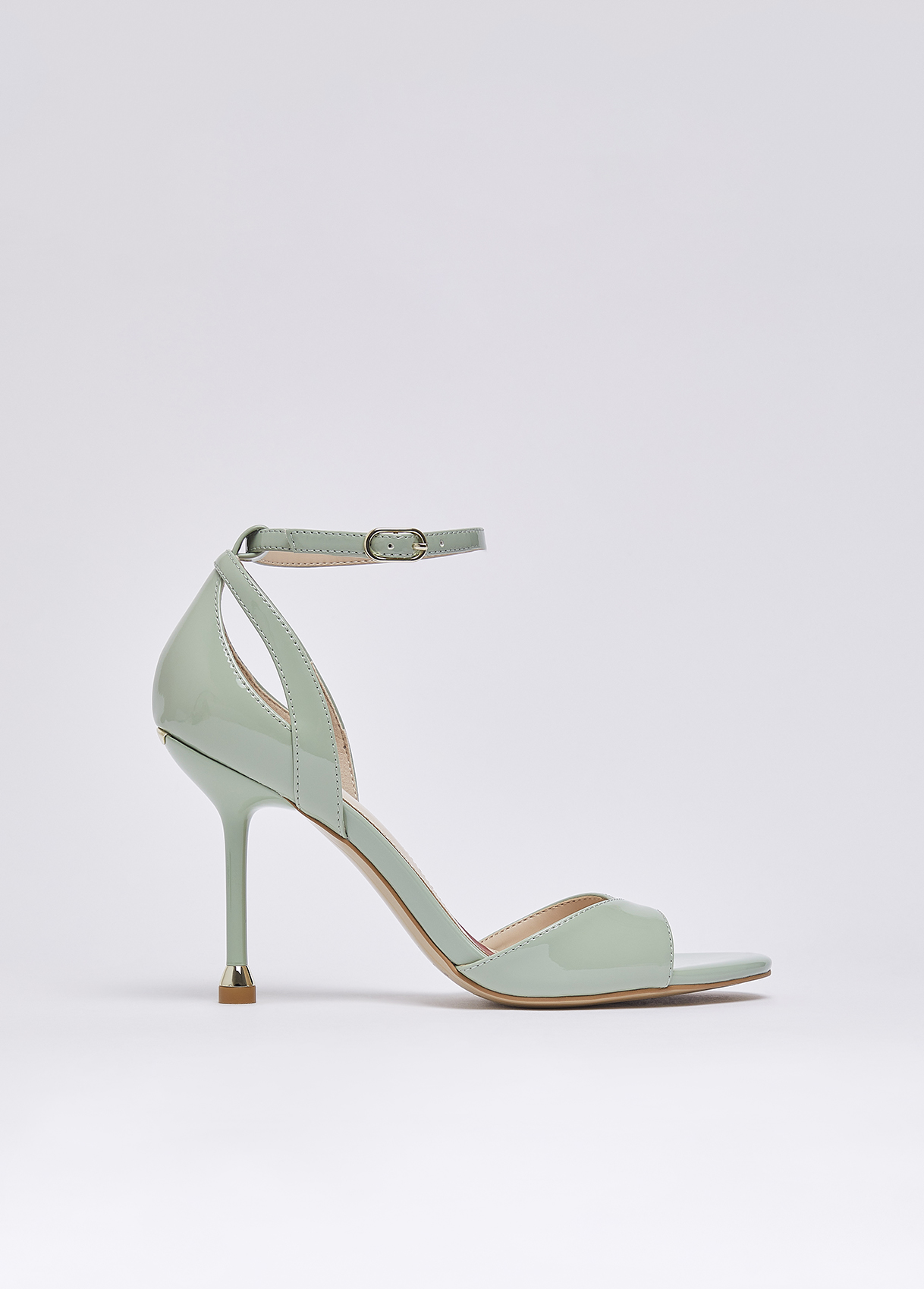 Liu Jo Patent Leather Heeled Sandals