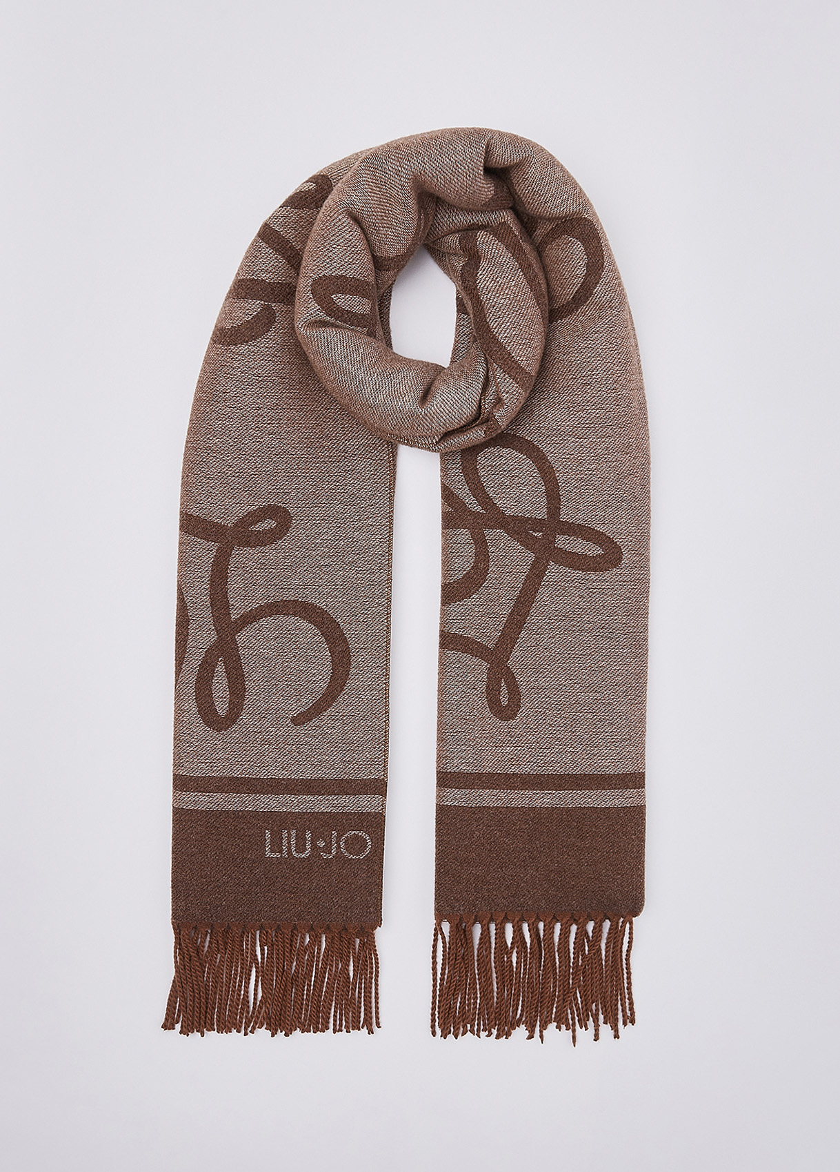 Liu Jo Jacquard Stole With Logo