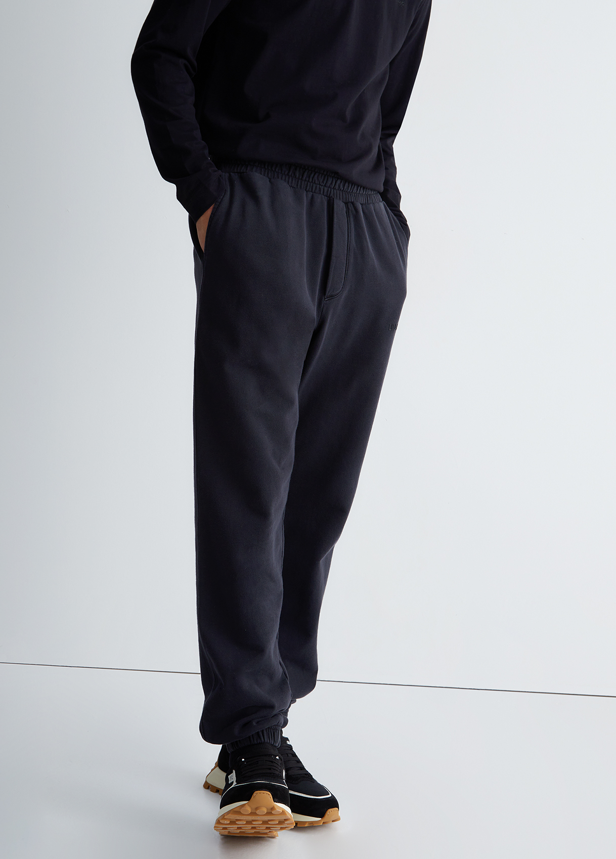 Liujo Pantalon De Jogging Noir Pour Homme