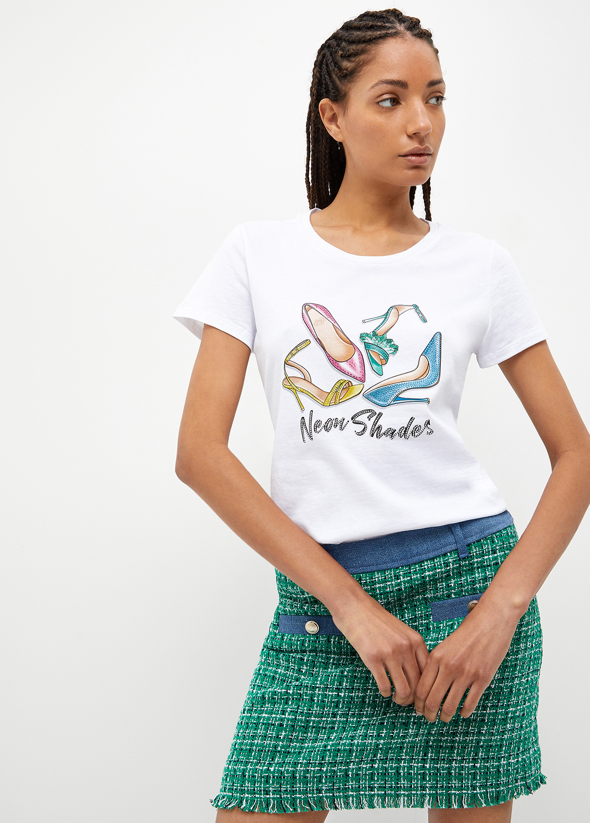 Liujo T-shirt Avec Imprimé Shiny Shoes