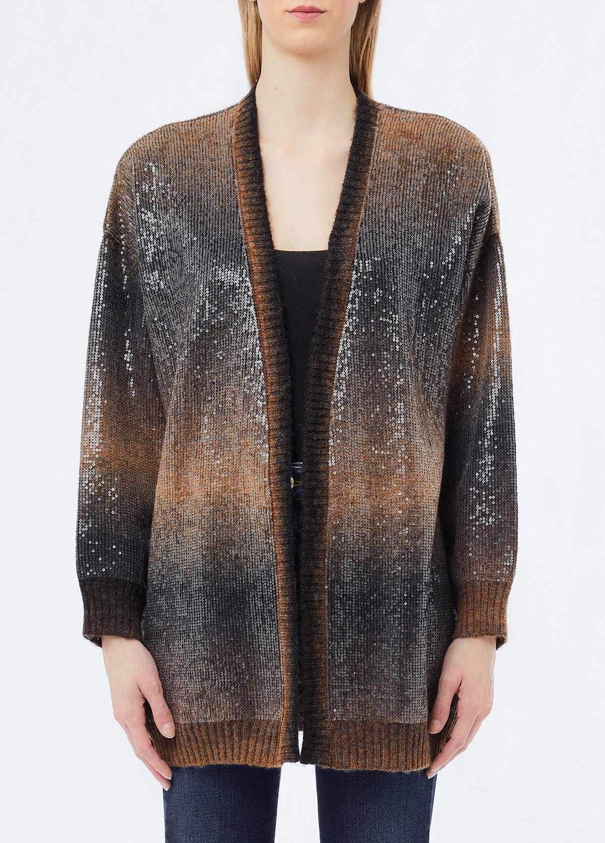 Liu Jo Cardigan Long Avec Paillettes