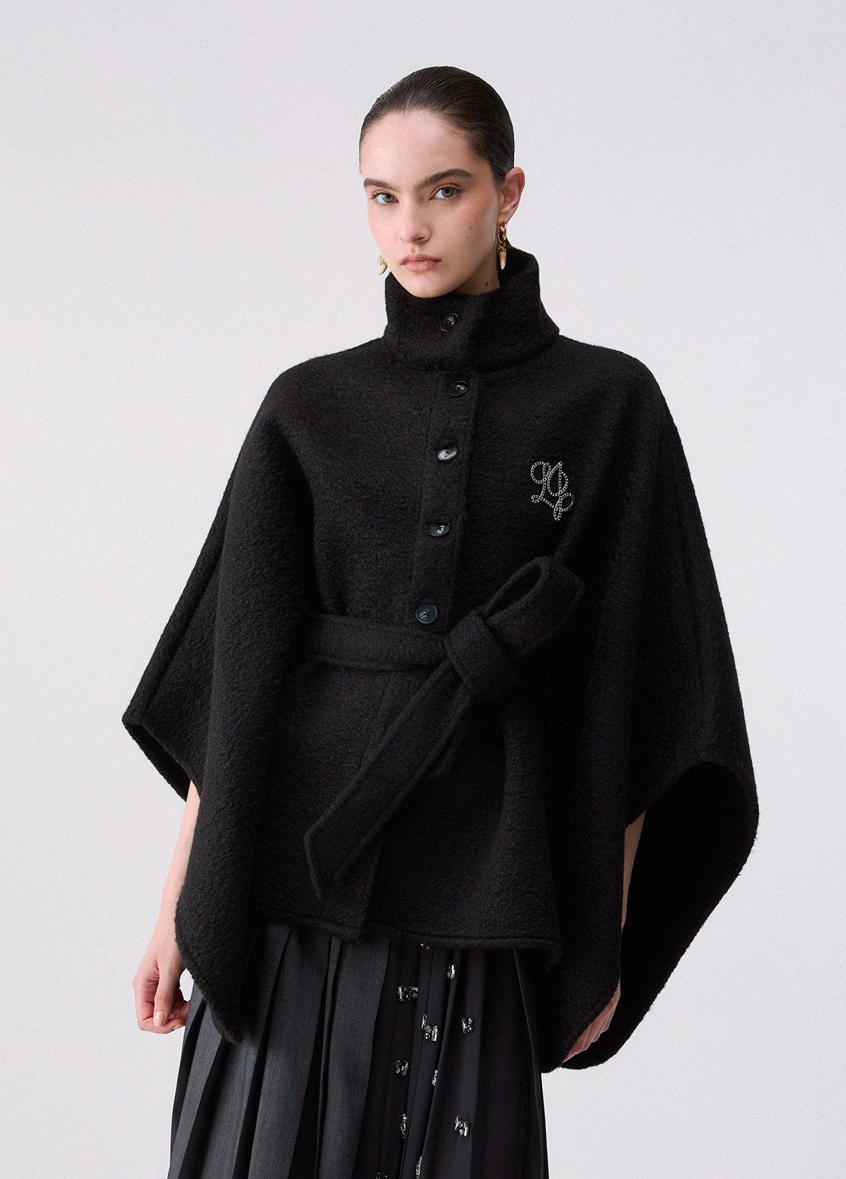 Liu Jo Poncho Avec Ceinture Liu Jo Poncho Avec Ceinture
