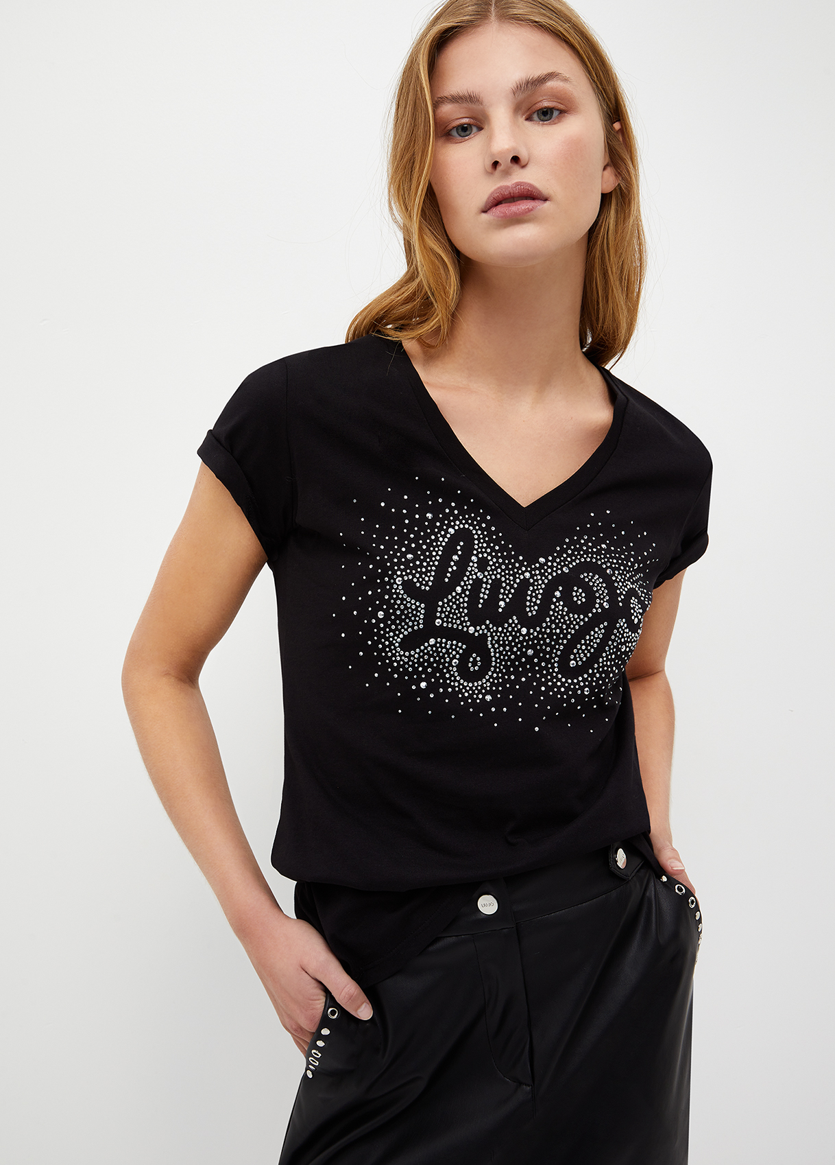 Liujo T-shirt Écoconçu Avec Logo