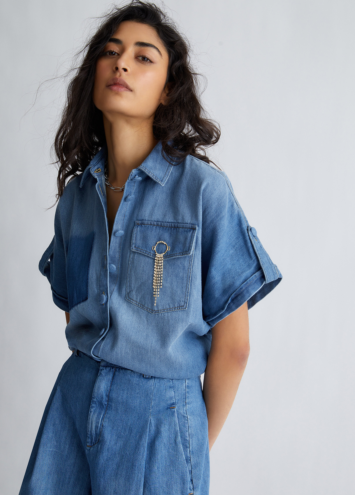 Liujo Chemise En Denim