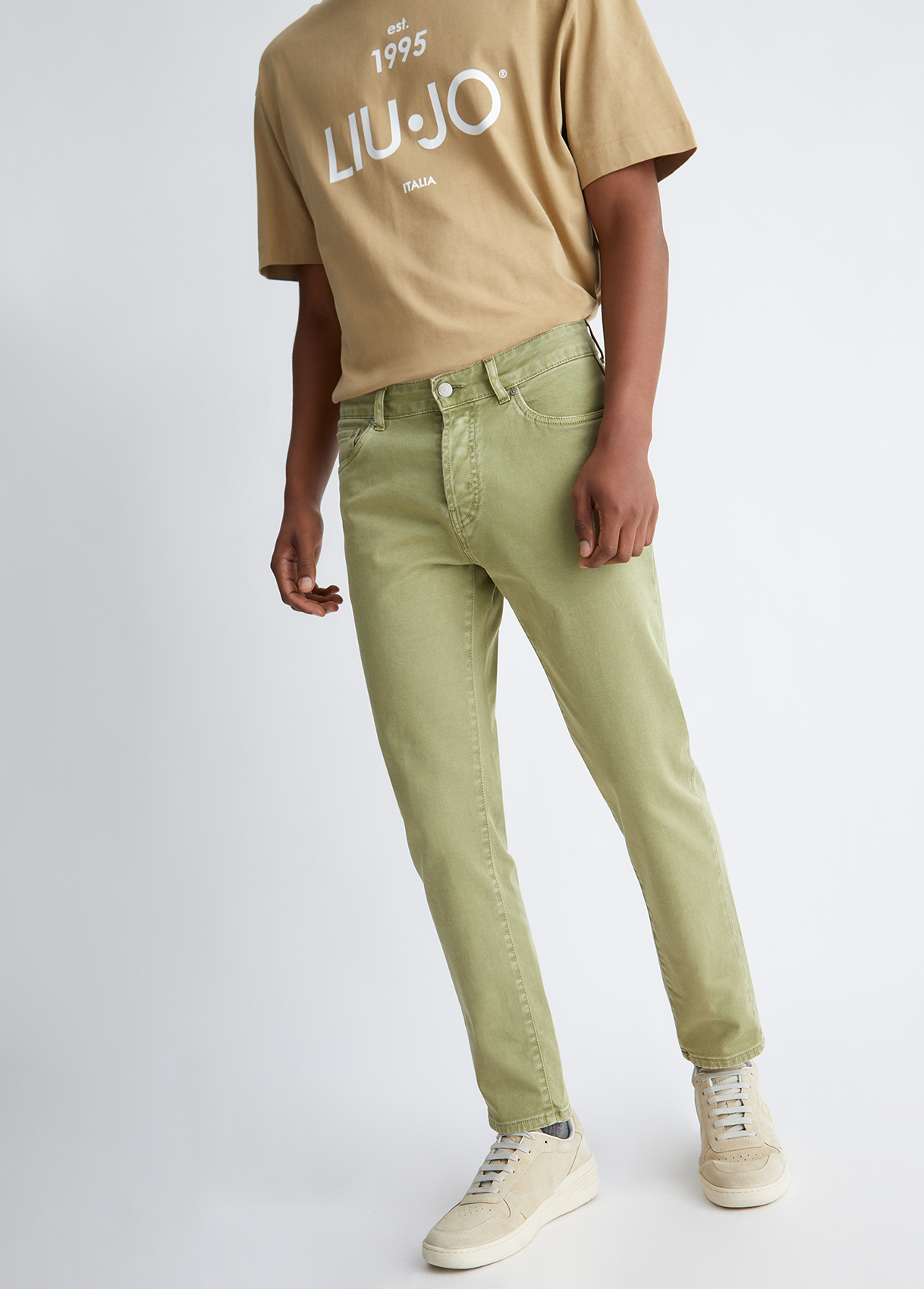 Liujo Pantalon Pour Homme Coupe Fuselée