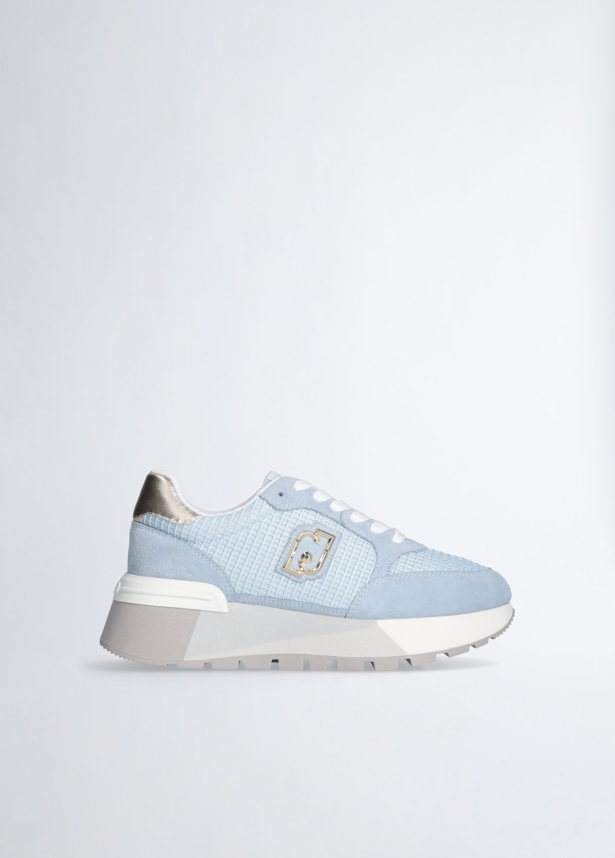 Liu Jo Suede And Mesh Platform Sneakers