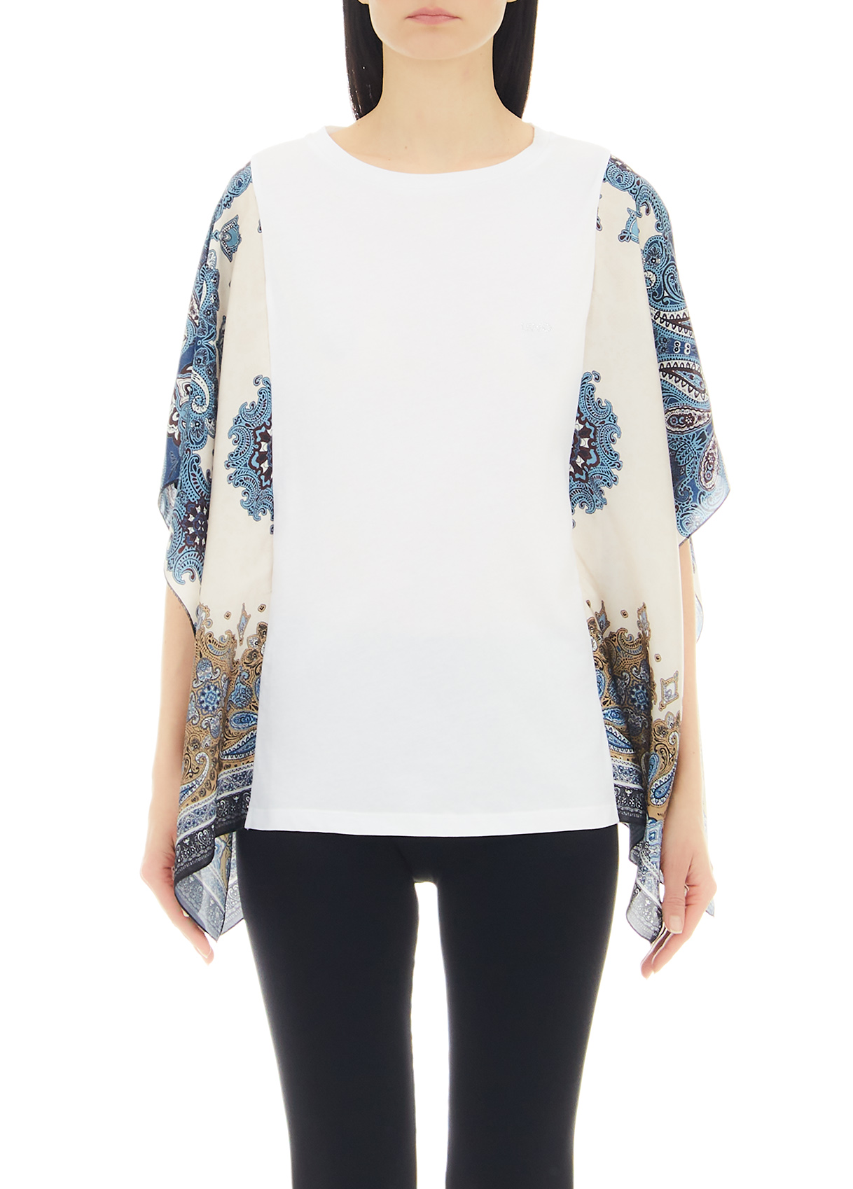 Liujo Top Avec Détails En Satin