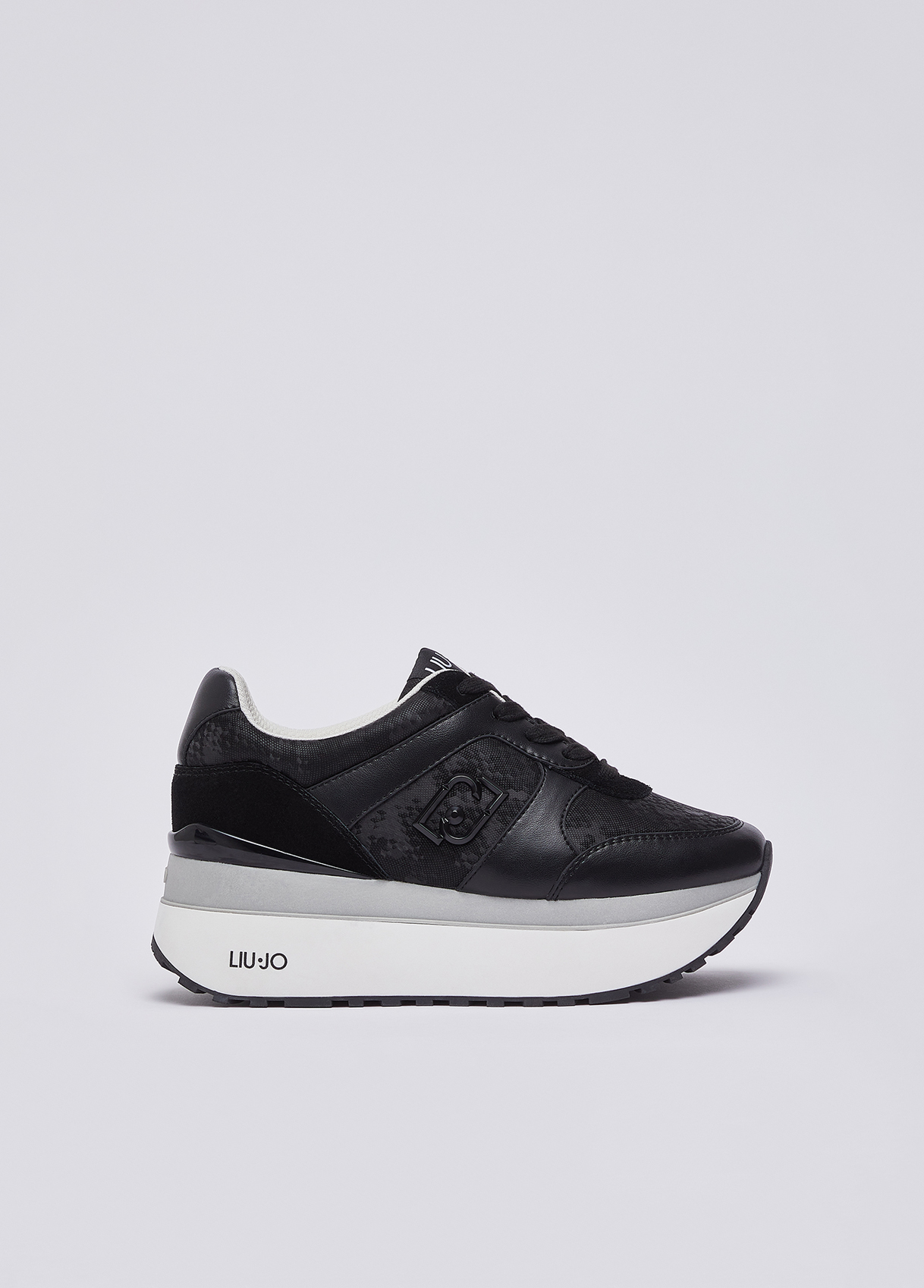 Liu Jo Python-effect Super Platform Sneakers