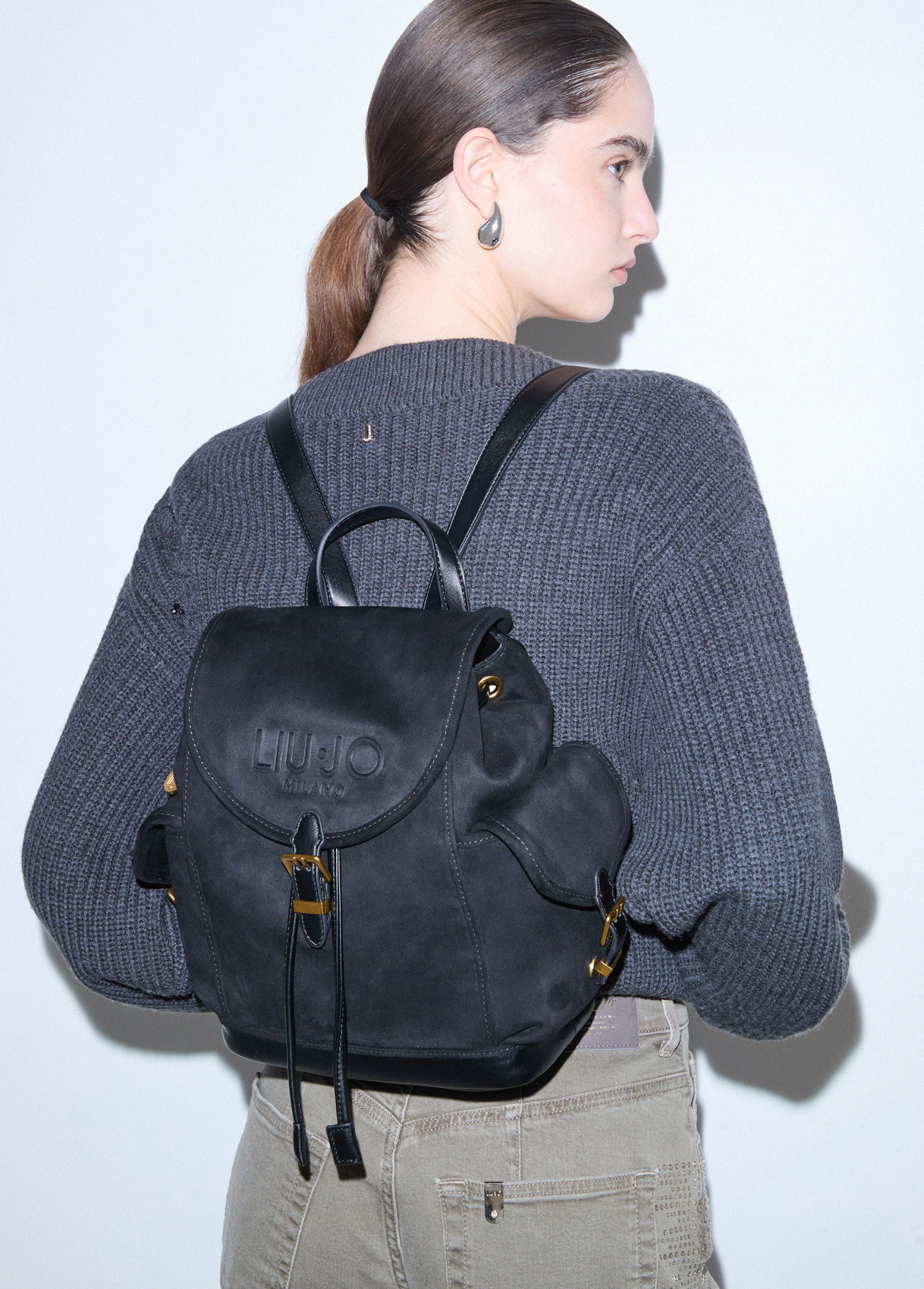 Liu Jo Sac À Dos En Microfibre
