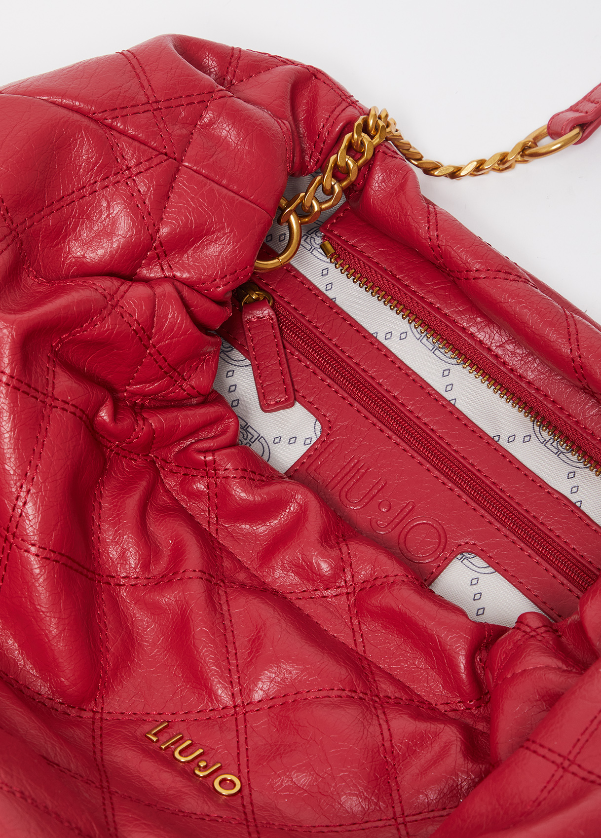 ショルダーバッグ・ポシェット LIU JO Women Shoulder Bags AA5062E0914X0644 Red Medium quilted shoulder bag colour red | Liu Jo