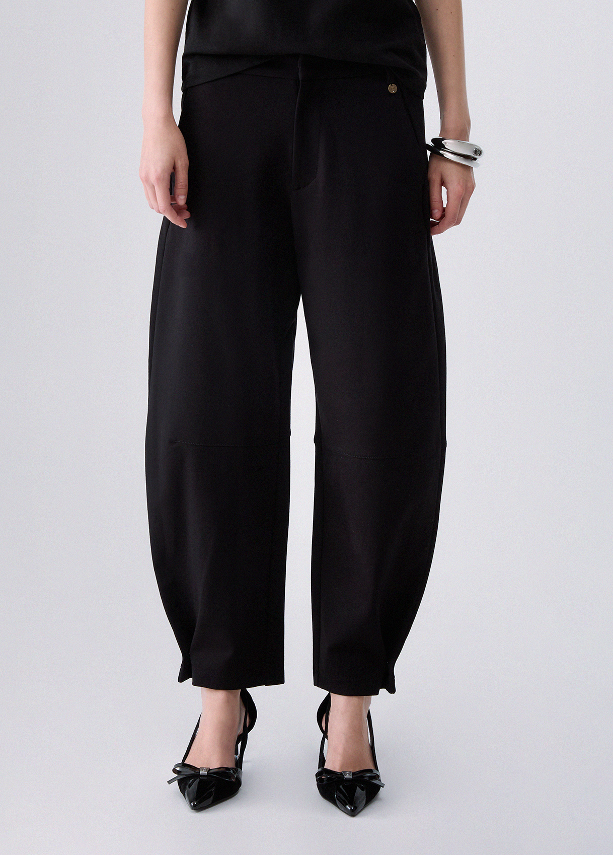 Liu Jo Balloon Pants In Punto Milano