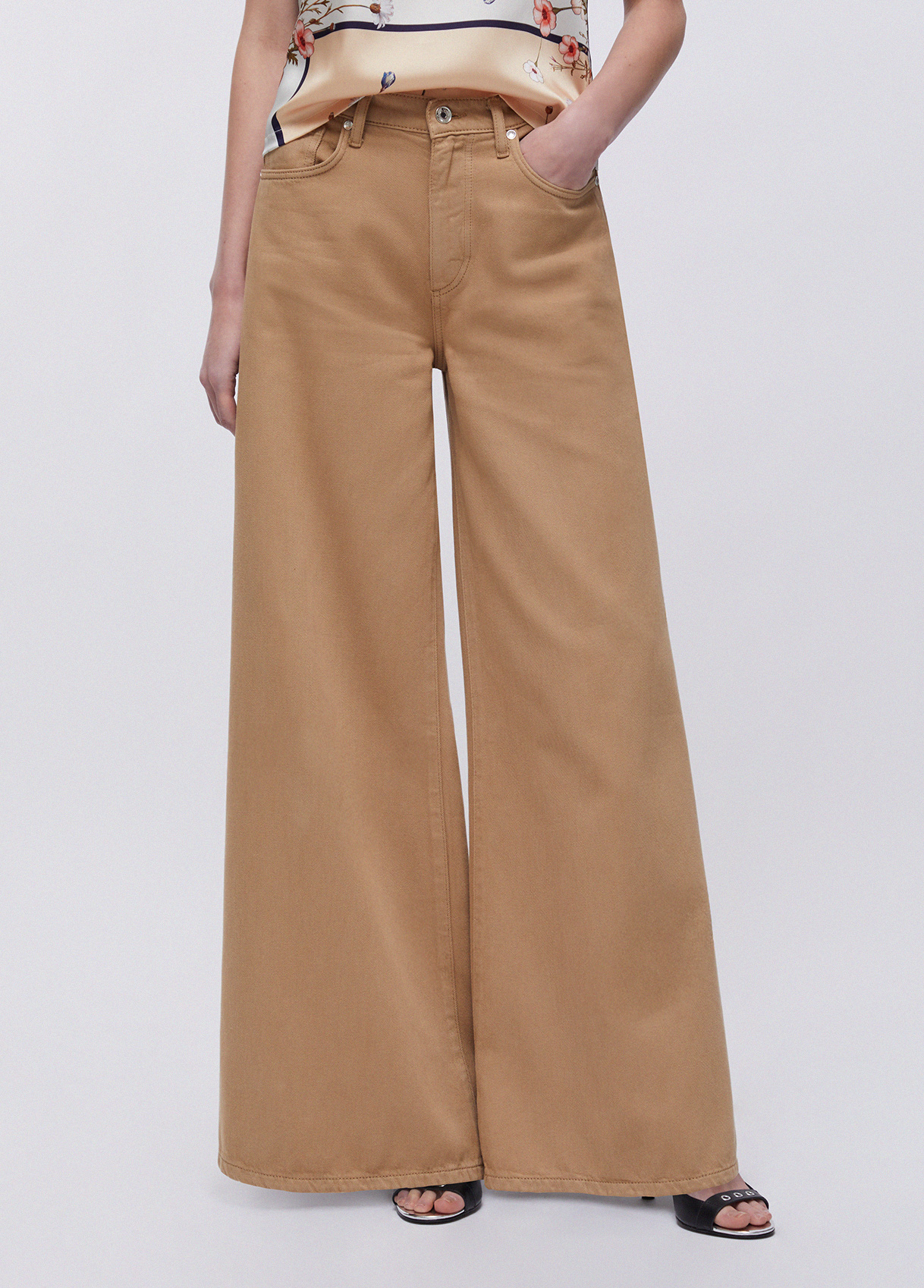 Liu Jo Super-flared High-rise Trousers