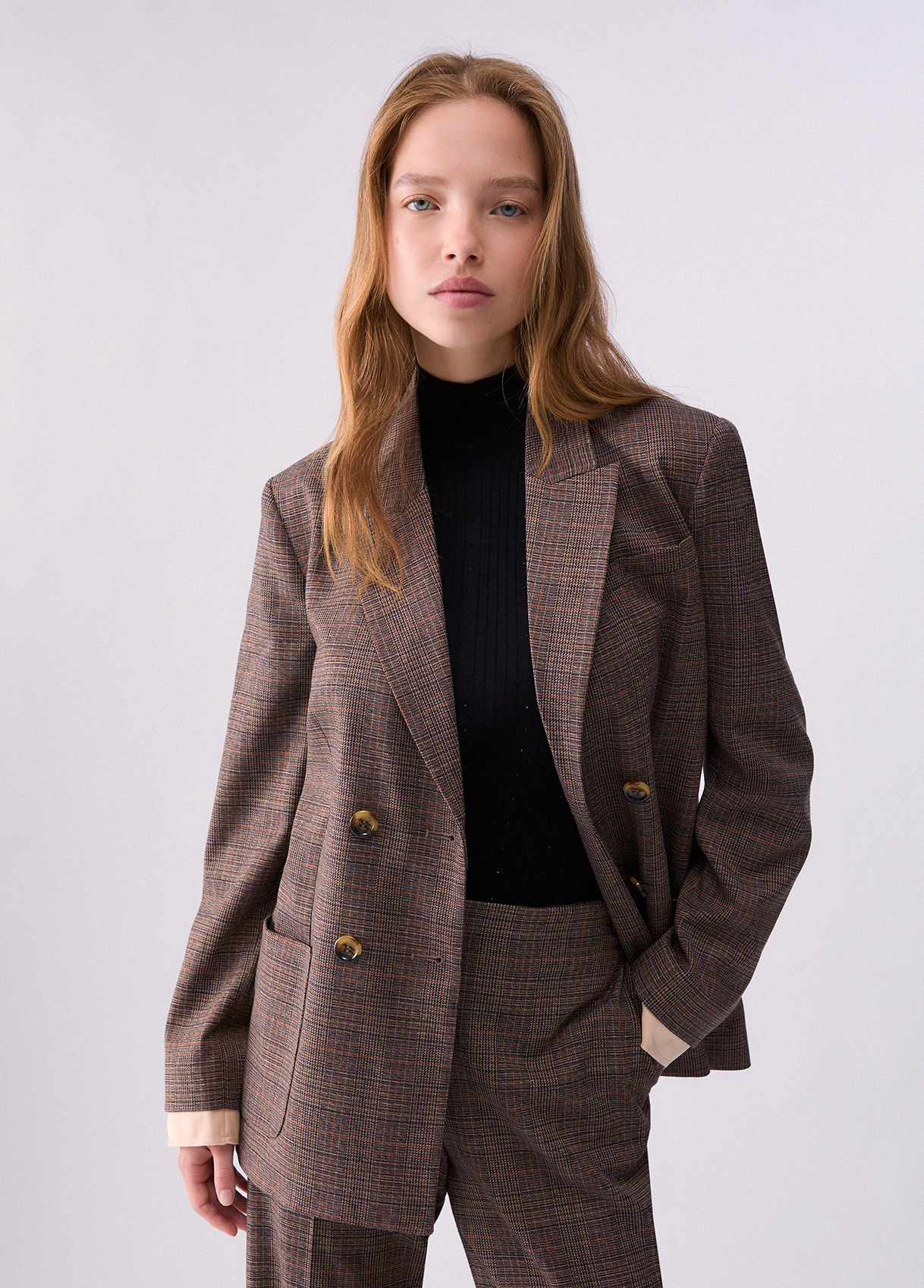Liu Jo Prince Of Wales Check Jacket