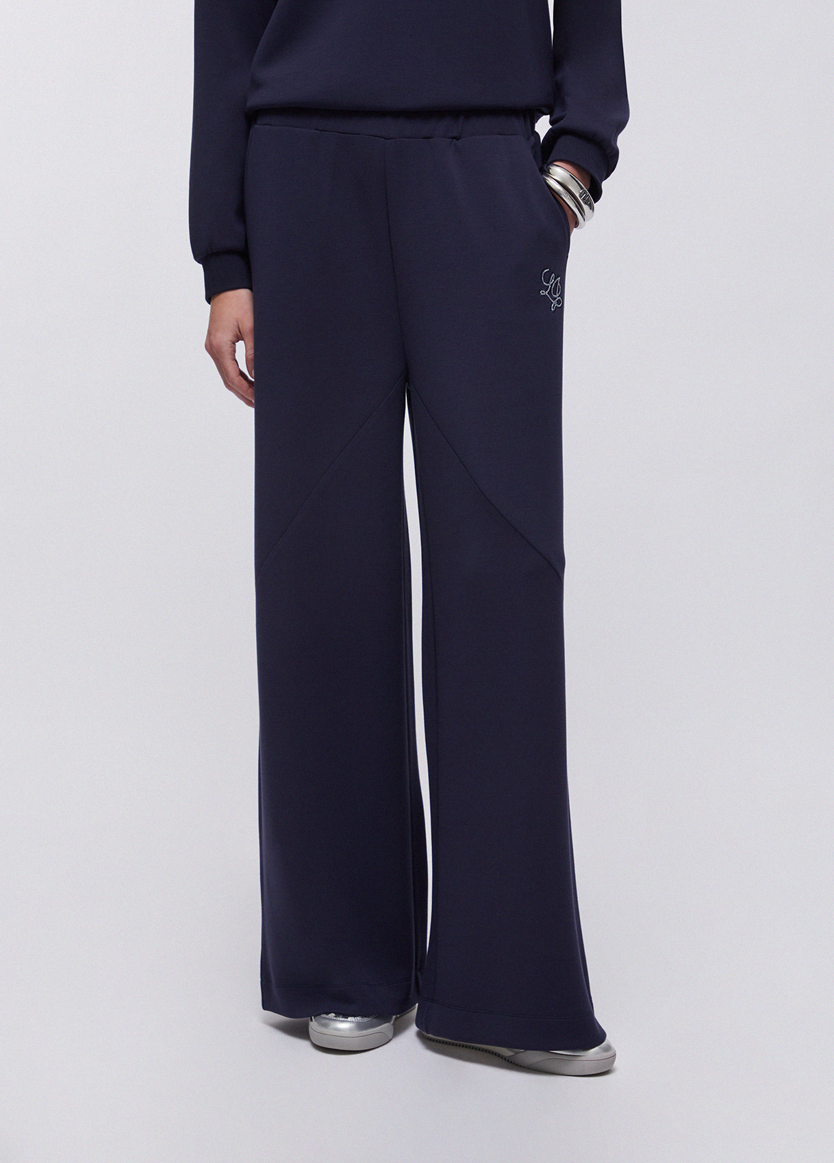 Liu Jo Flared Scuba Trousers
