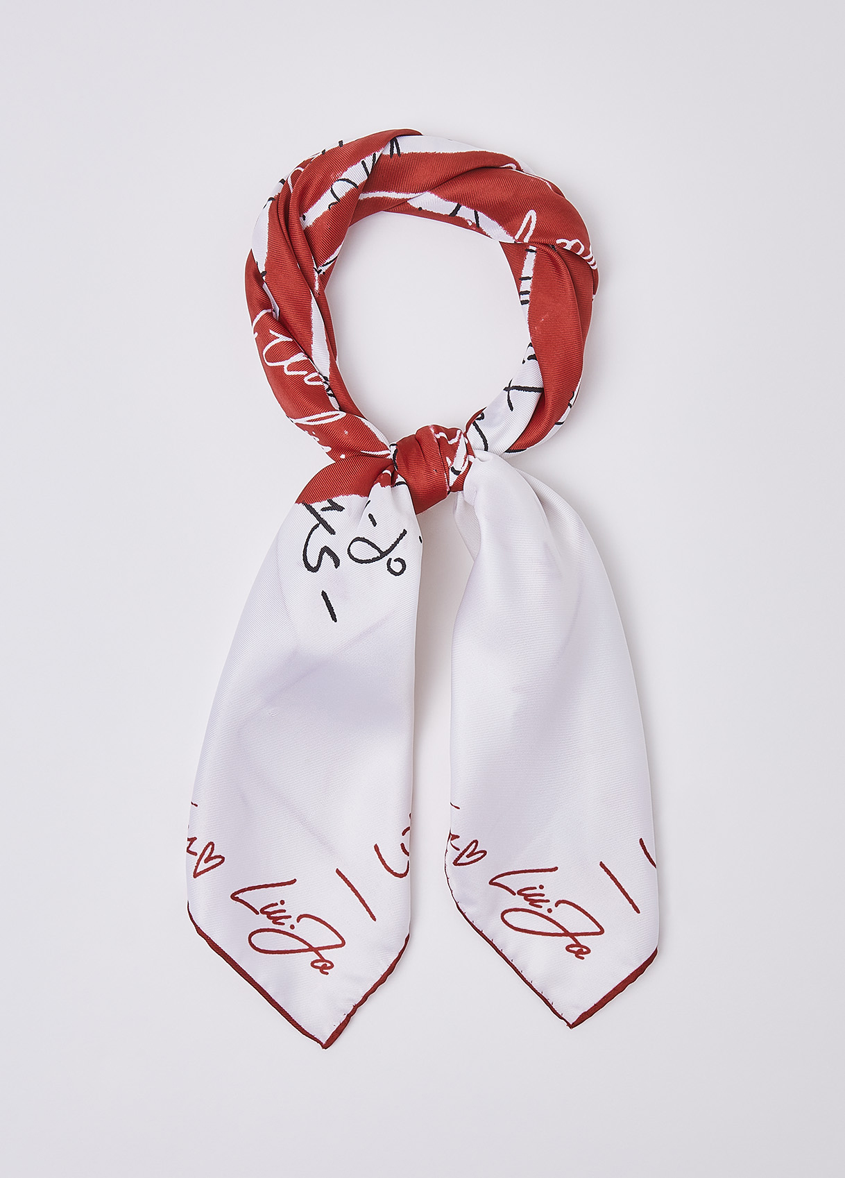 Liu Jo Scarf With Heart Print