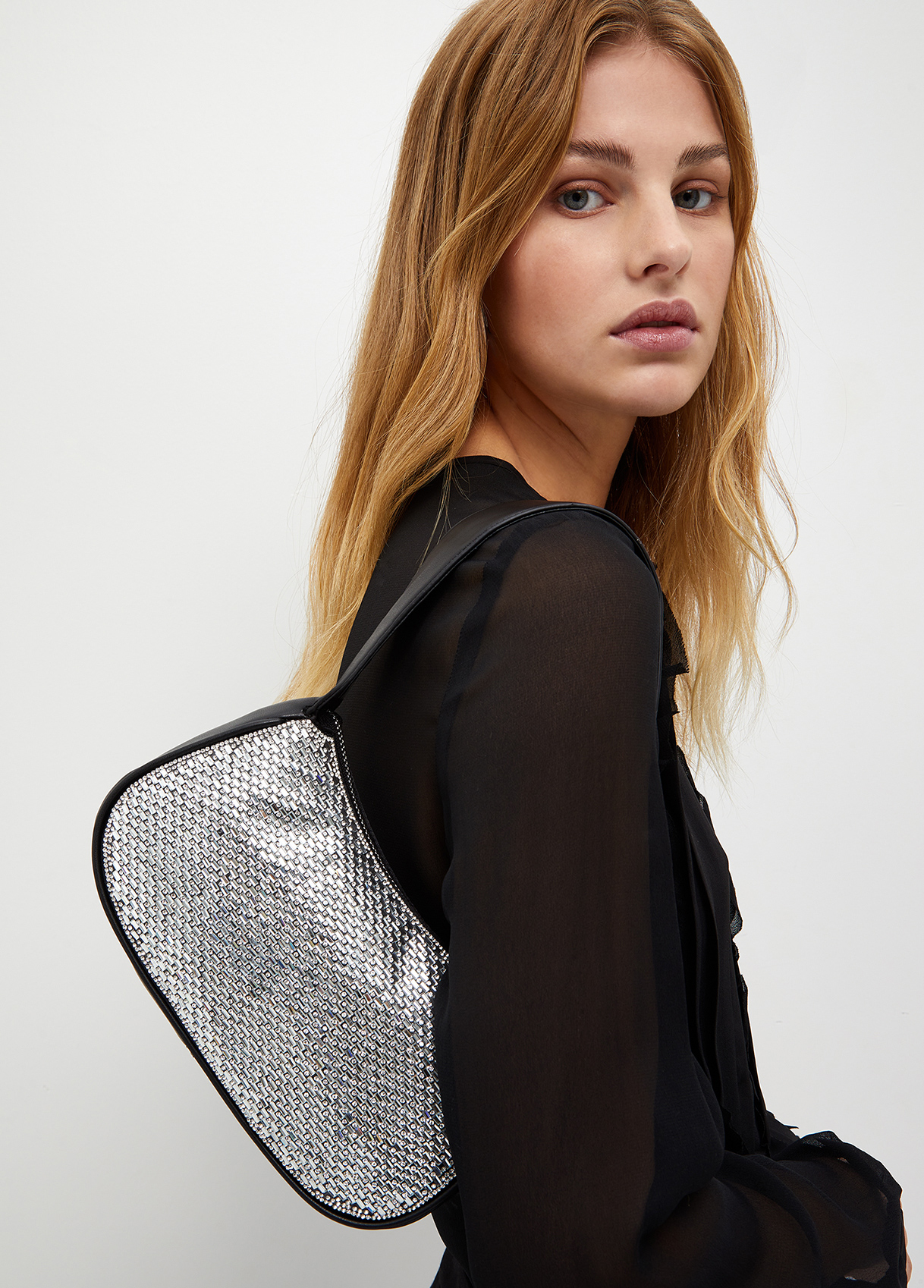 Liujo Sac Porté Épaule À Strass