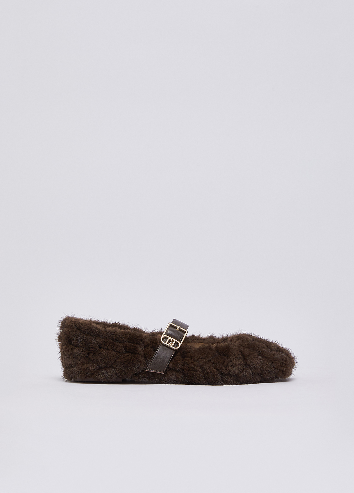 Liu Jo Synthetic Fur Ballet Flats