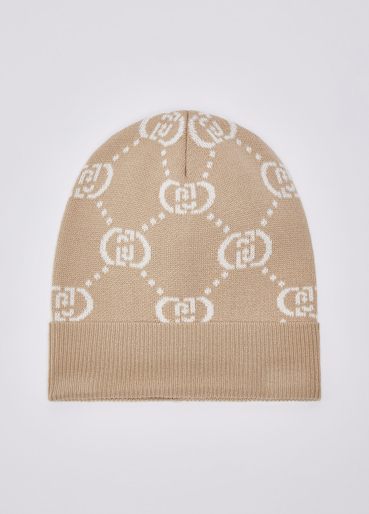 Liu Jo Knit Hat With Rhinestones