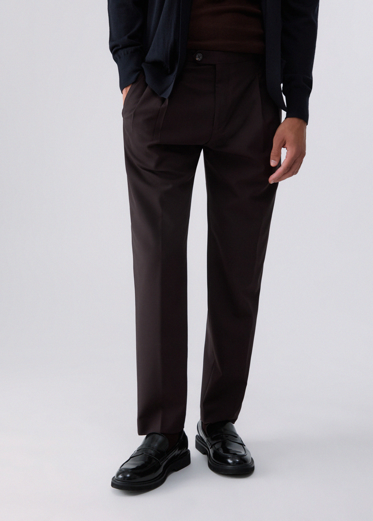Liu Jo Wool Blend Chino Pants