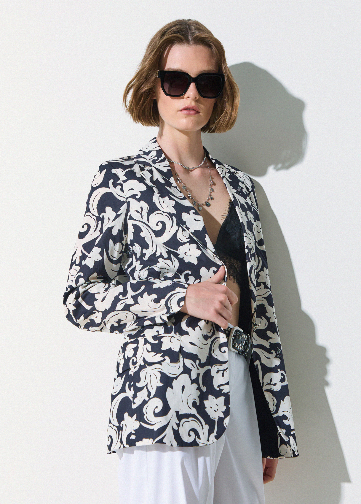 Liu Jo Poplin Blazer