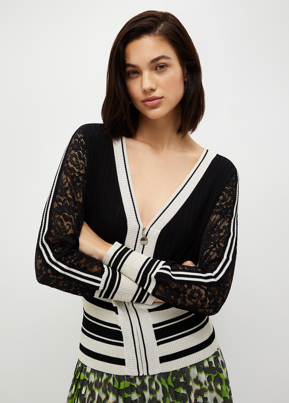 Liujo Cardigan Noir Écoconçu