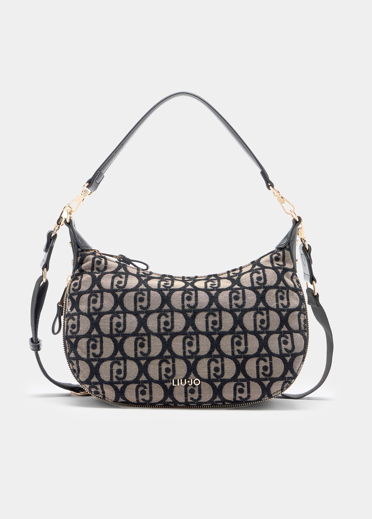 Liu Jo Sac Porté Épaule Format Moyen En Tissu Jacquard