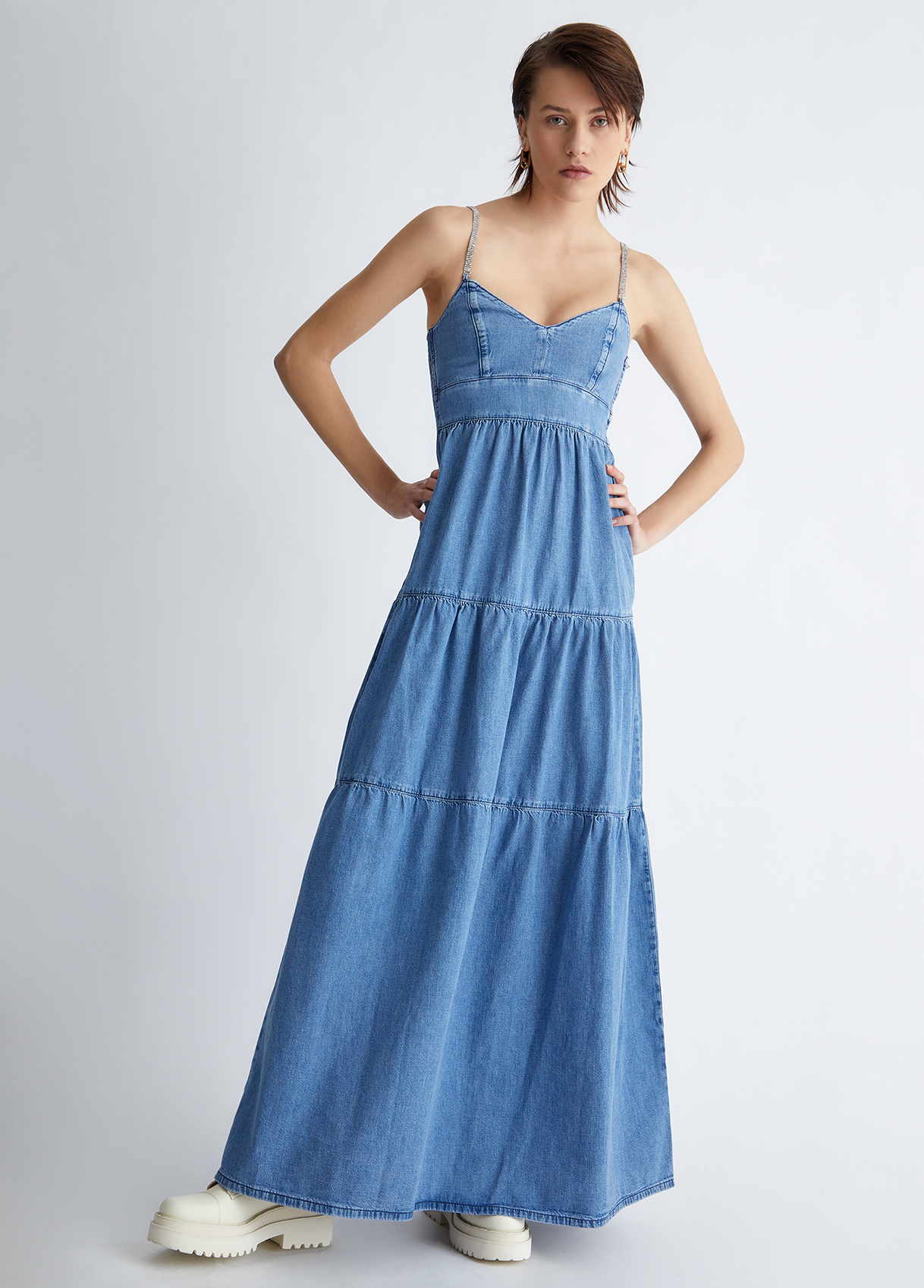 Liujo Robe En Denim