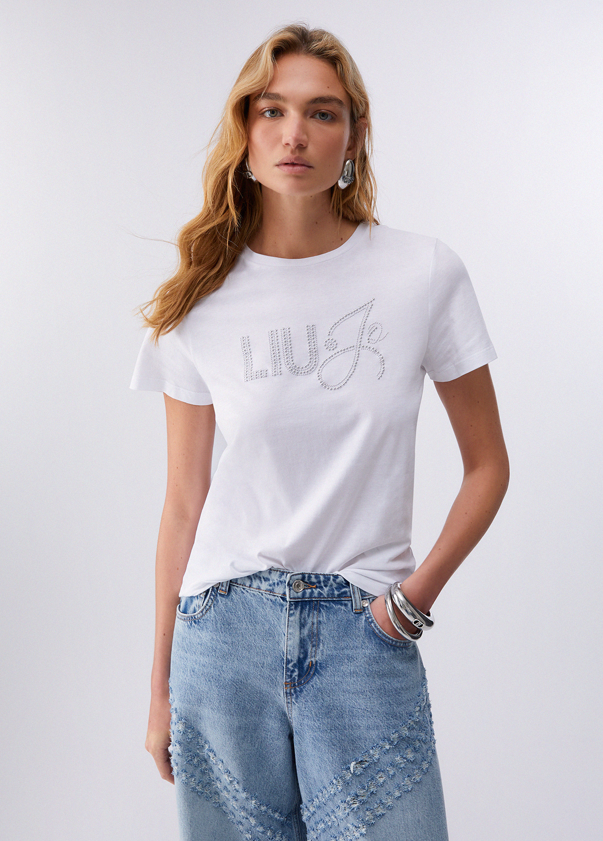 Liu Jo T-shirt With Appliqué Details