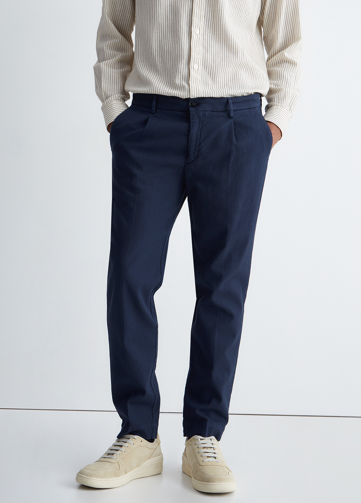 Liujo Pantalon En Lin Pour Homme