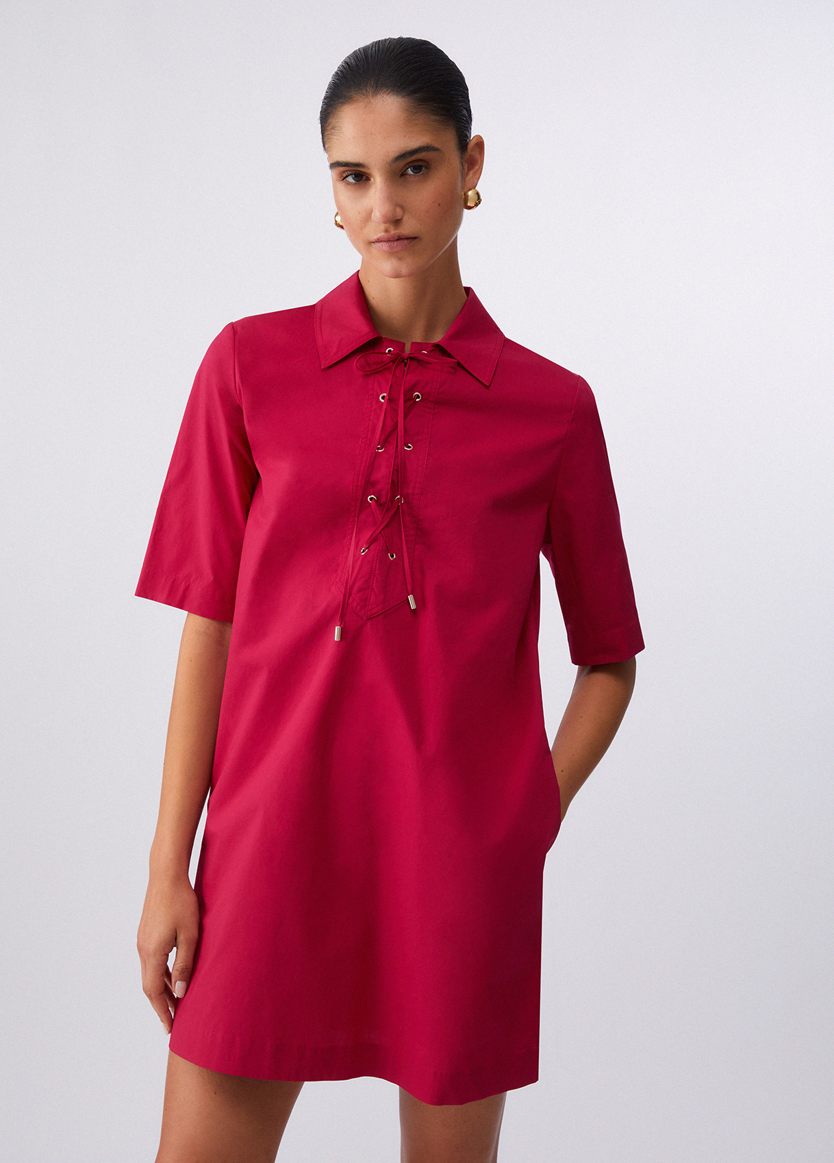 Liu Jo Short Poplin Dress
