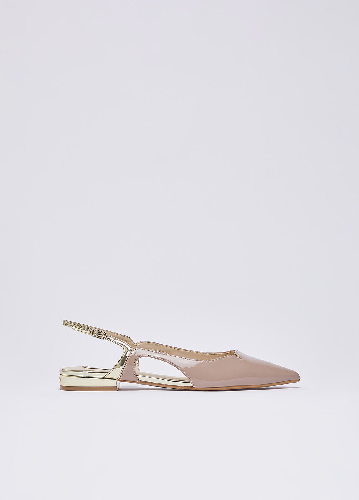 Liu Jo Patent Leather Slingbacks