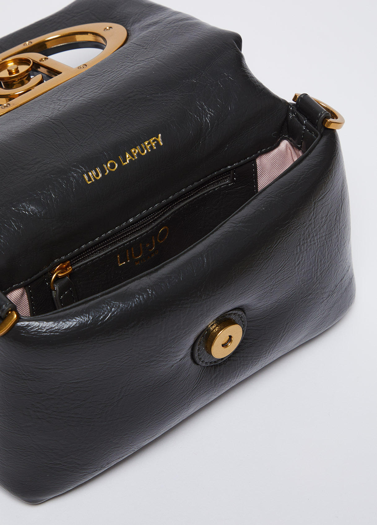 ソラフル様  18袋目 Small LaPuffy bag colour olive green | Liu Jo