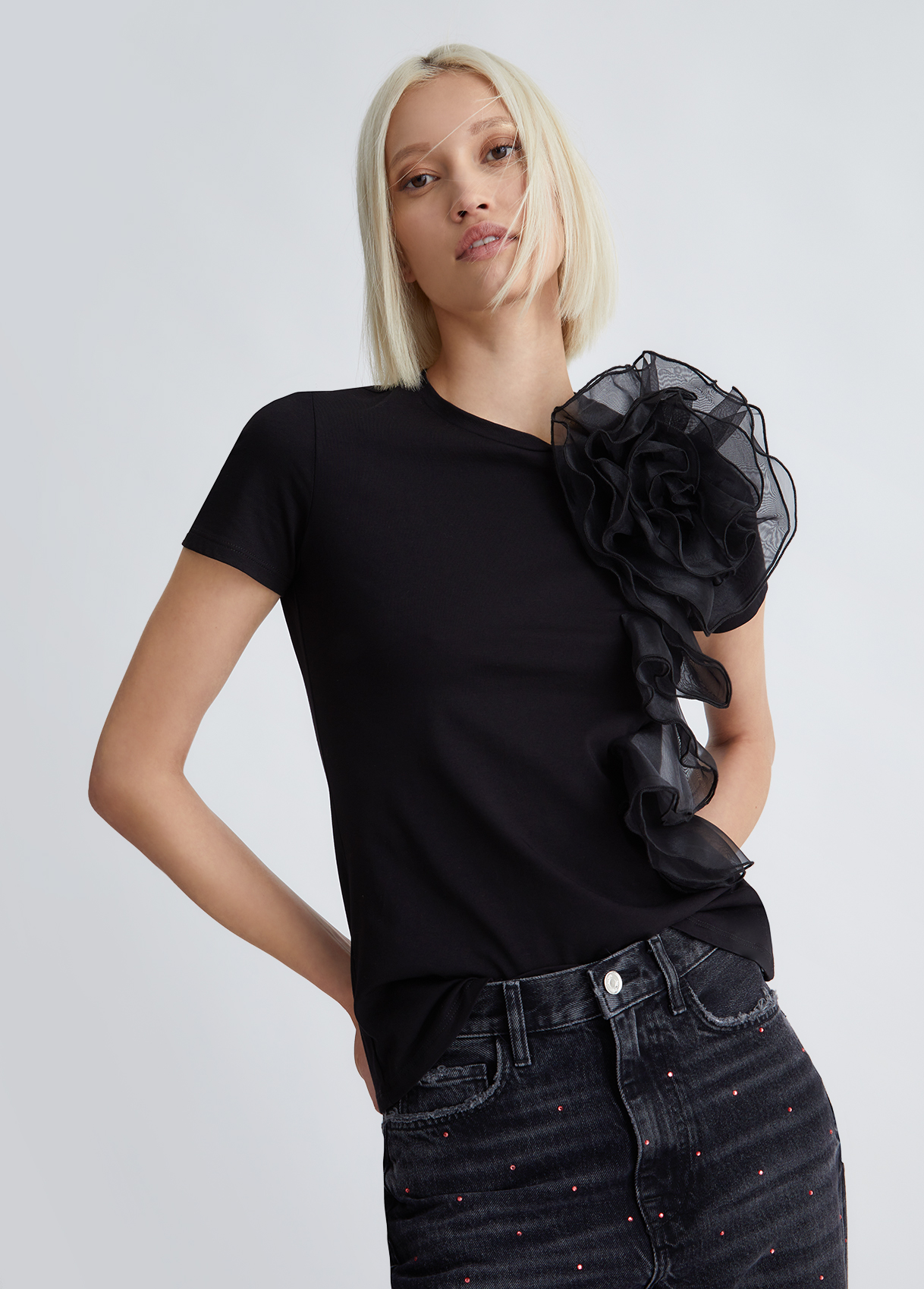 Liujo T-shirt En Jersey