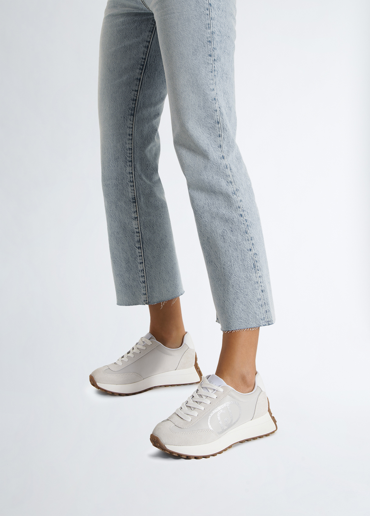 Liujo Sneakers En Daim Et Nylon