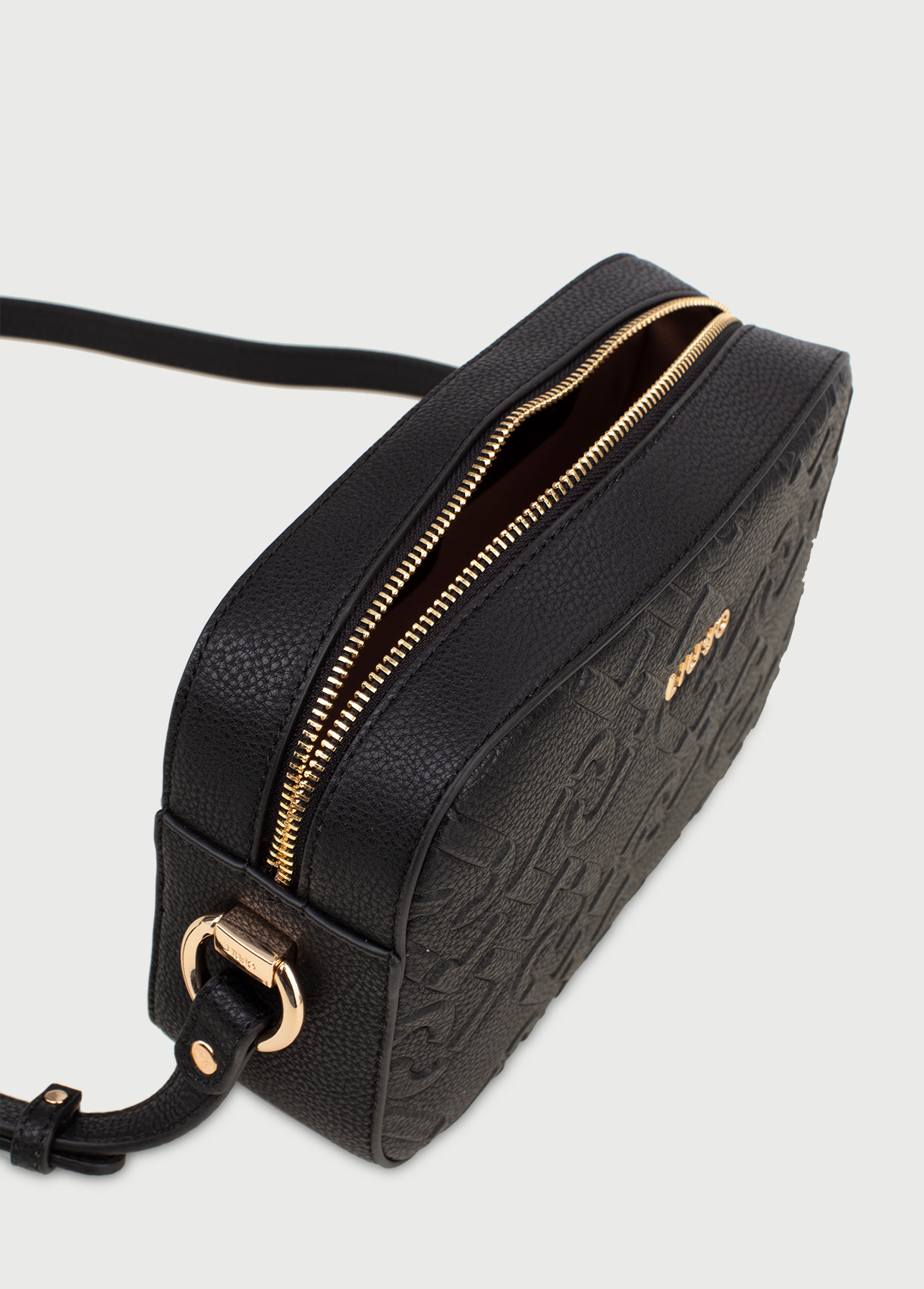 Locò Mini Logo-Embellished Leather Messanger Bag