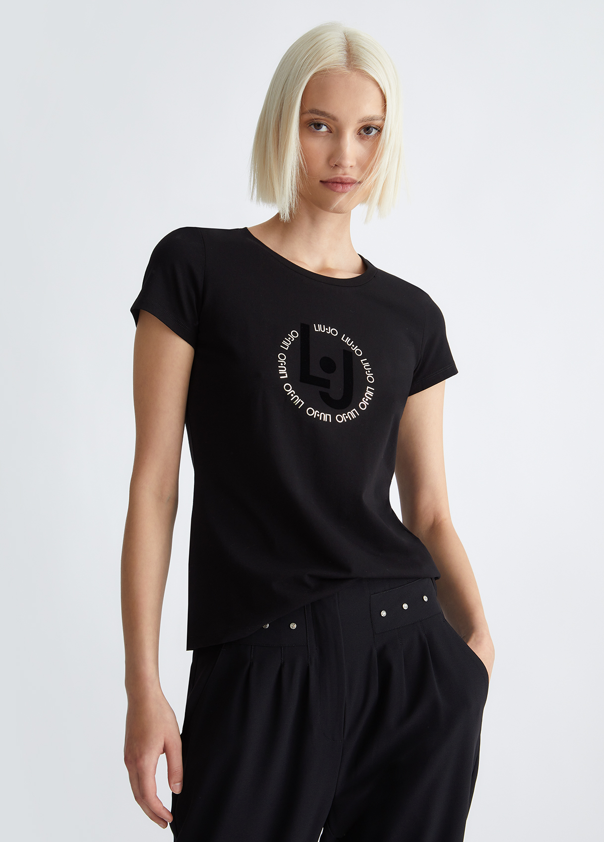 Liujo T-shirt Avec Logo