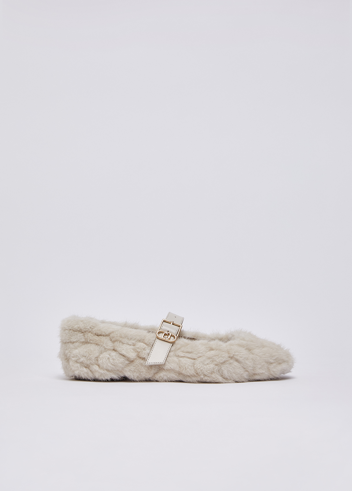 Liu Jo Synthetic Fur Ballet Flats