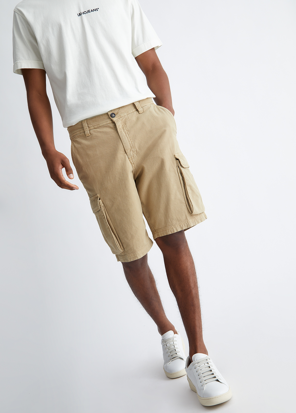Liujo Bermuda Cargo Avec Coupe Régulière