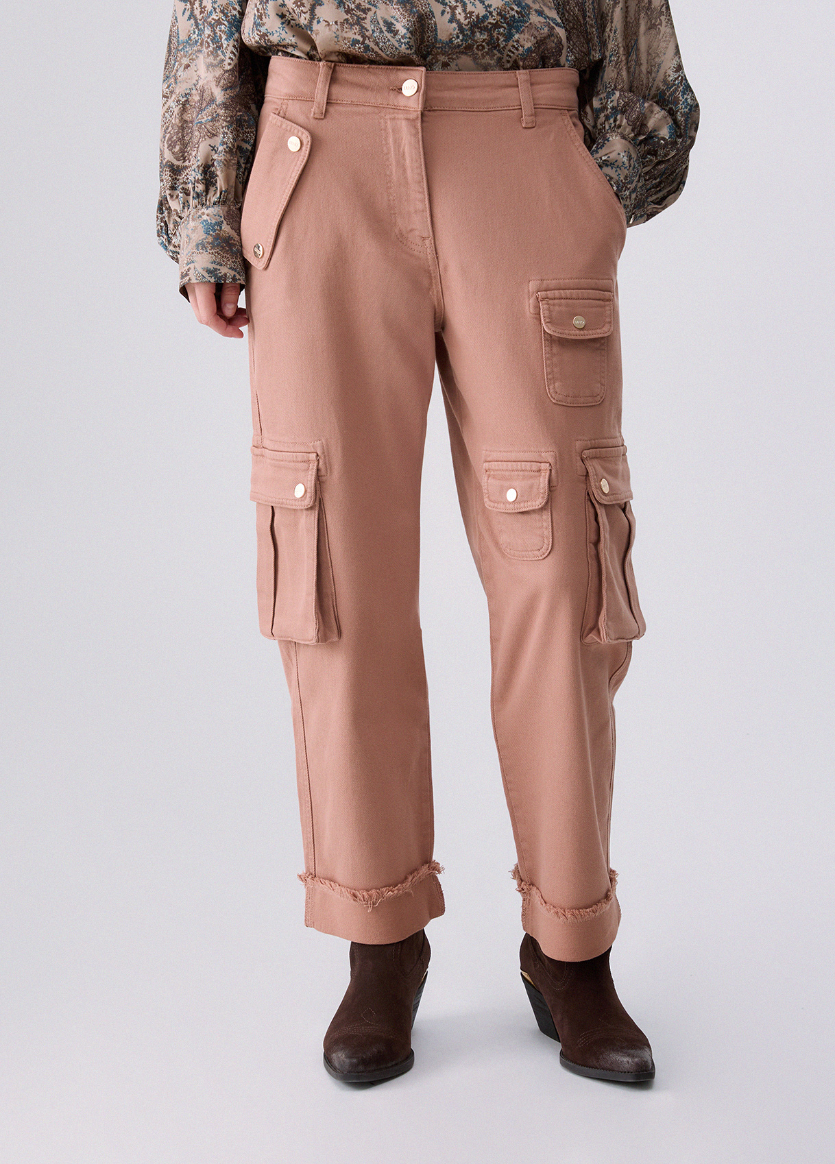 Liu Jo Worker Pants With Pockets