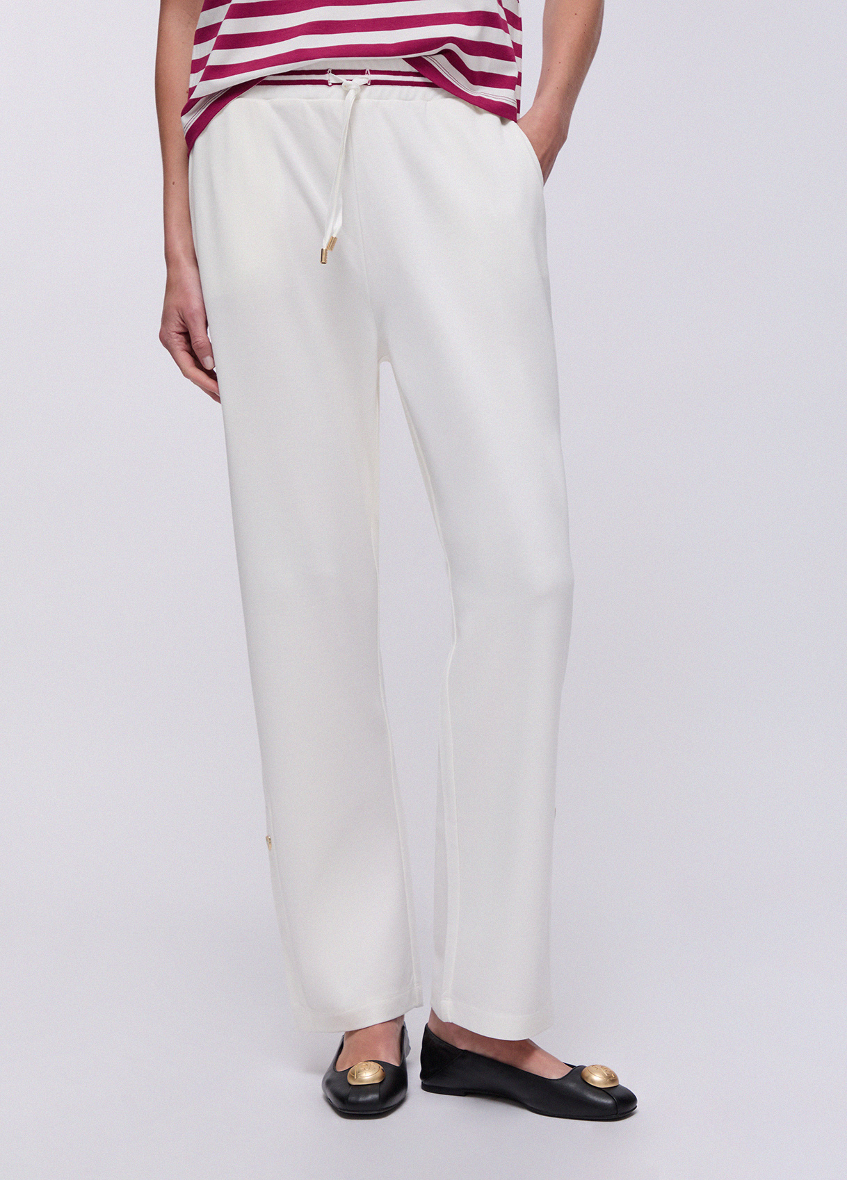 Liu Jo Interlock Jersey Trousers