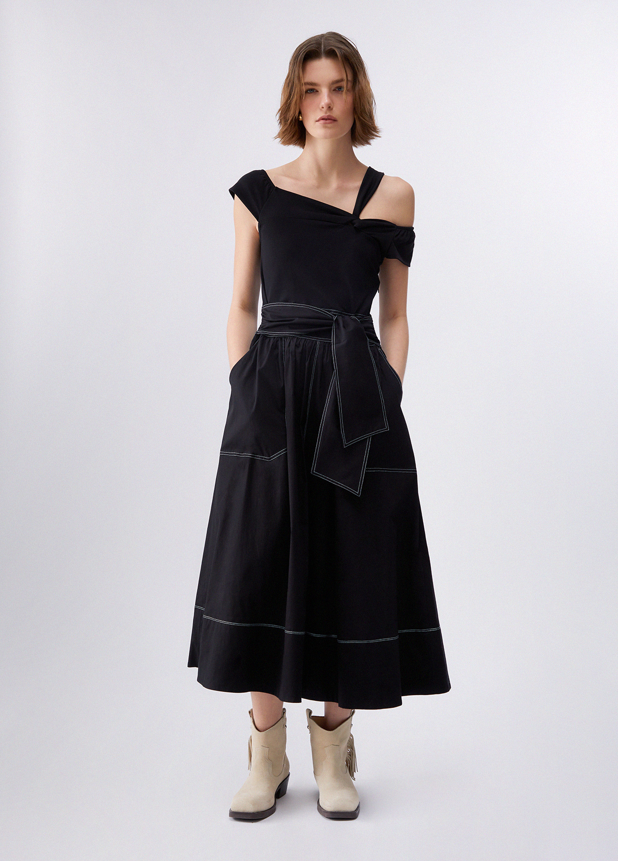 Liu Jo Dress With Bardot Neckline