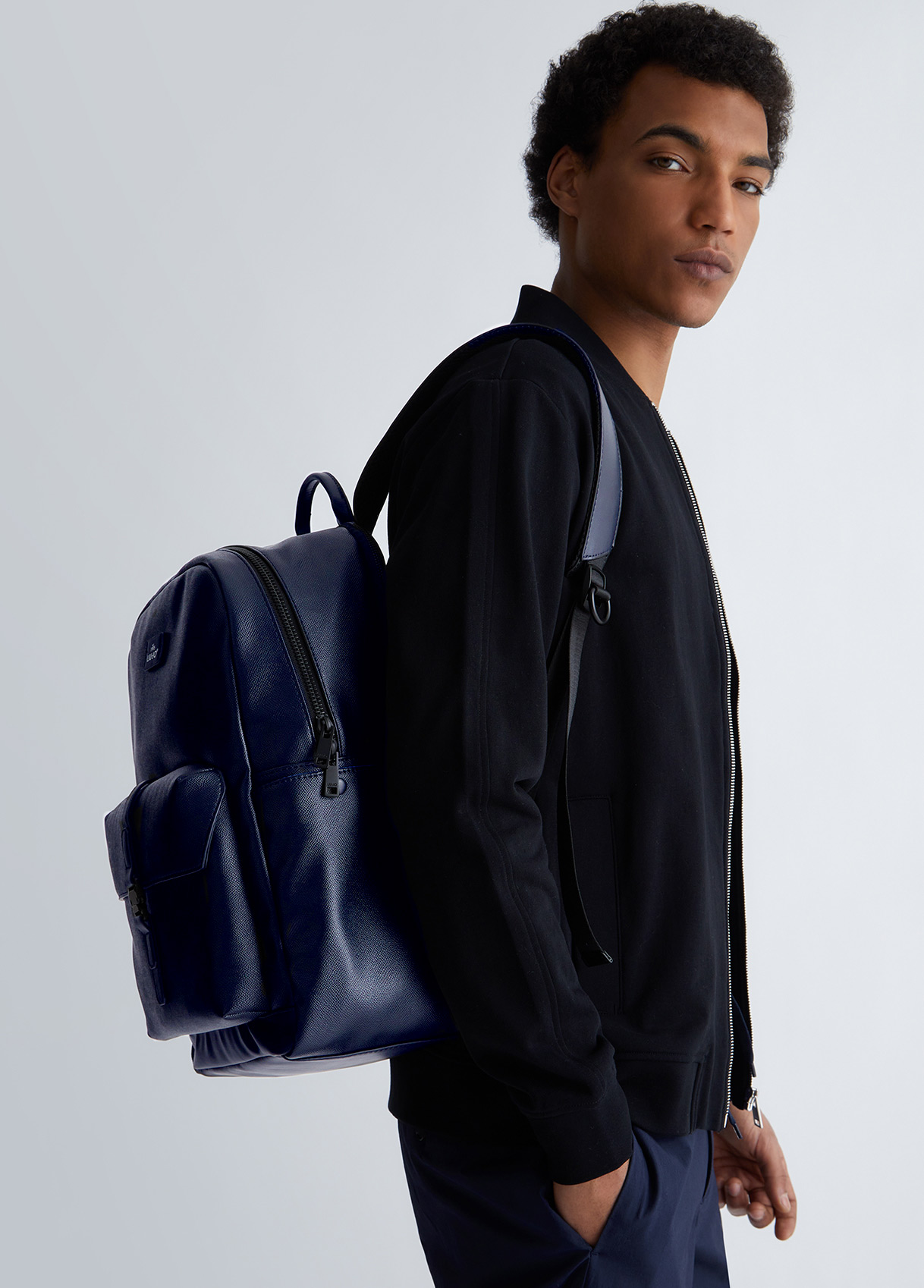 Liujo Sac À Dos En Denim Pour Homme