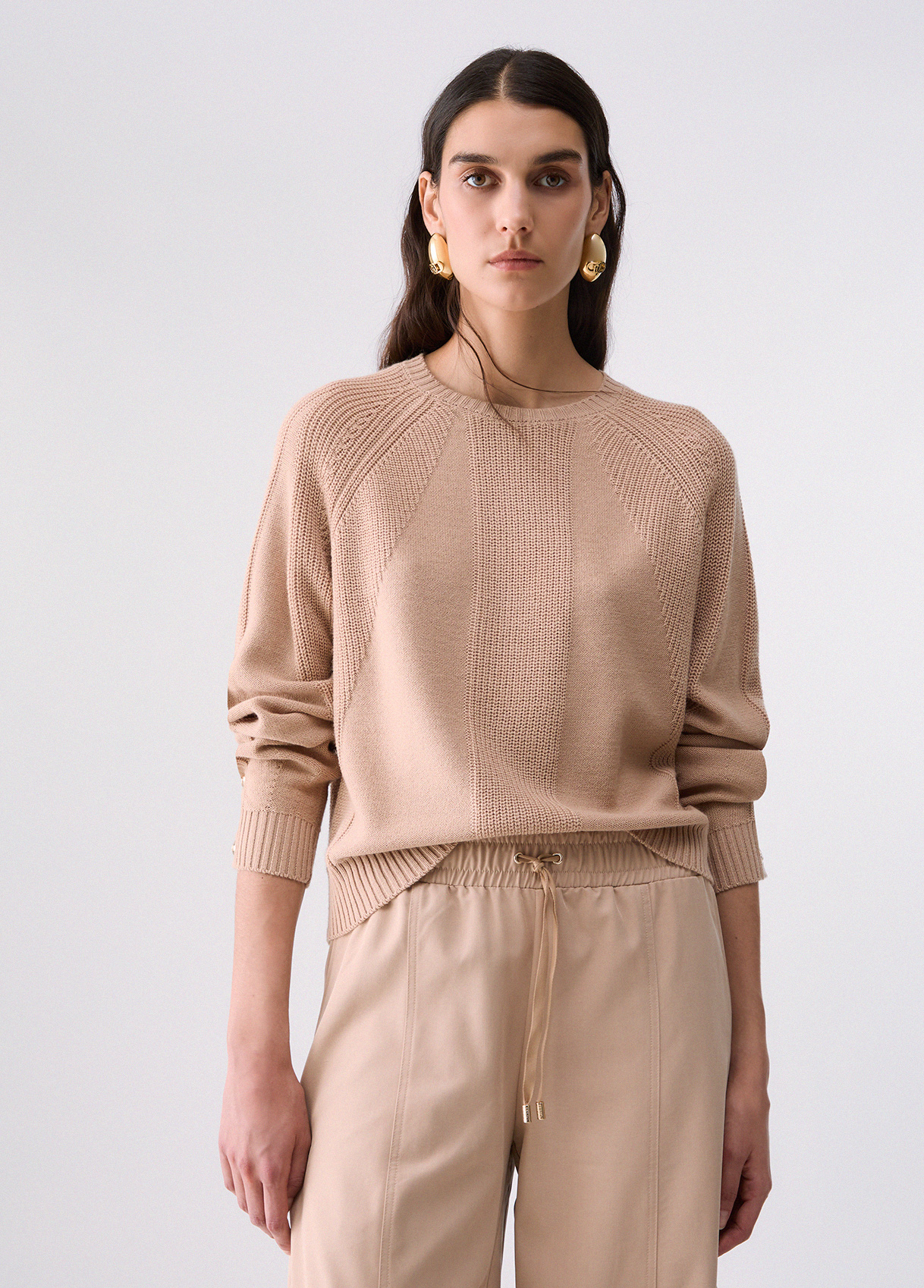 Liu Jo Wool-blend Sweater With Buttons
