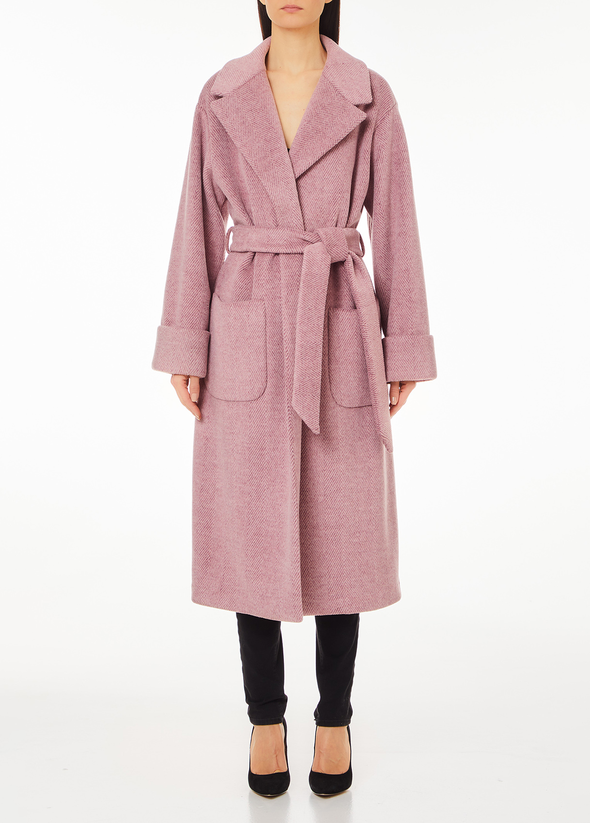 ジャケット・アウター lawgy ribbon drawstring quilting outer lawgy（ラウジー）の「ribbon drawstring quilting outer