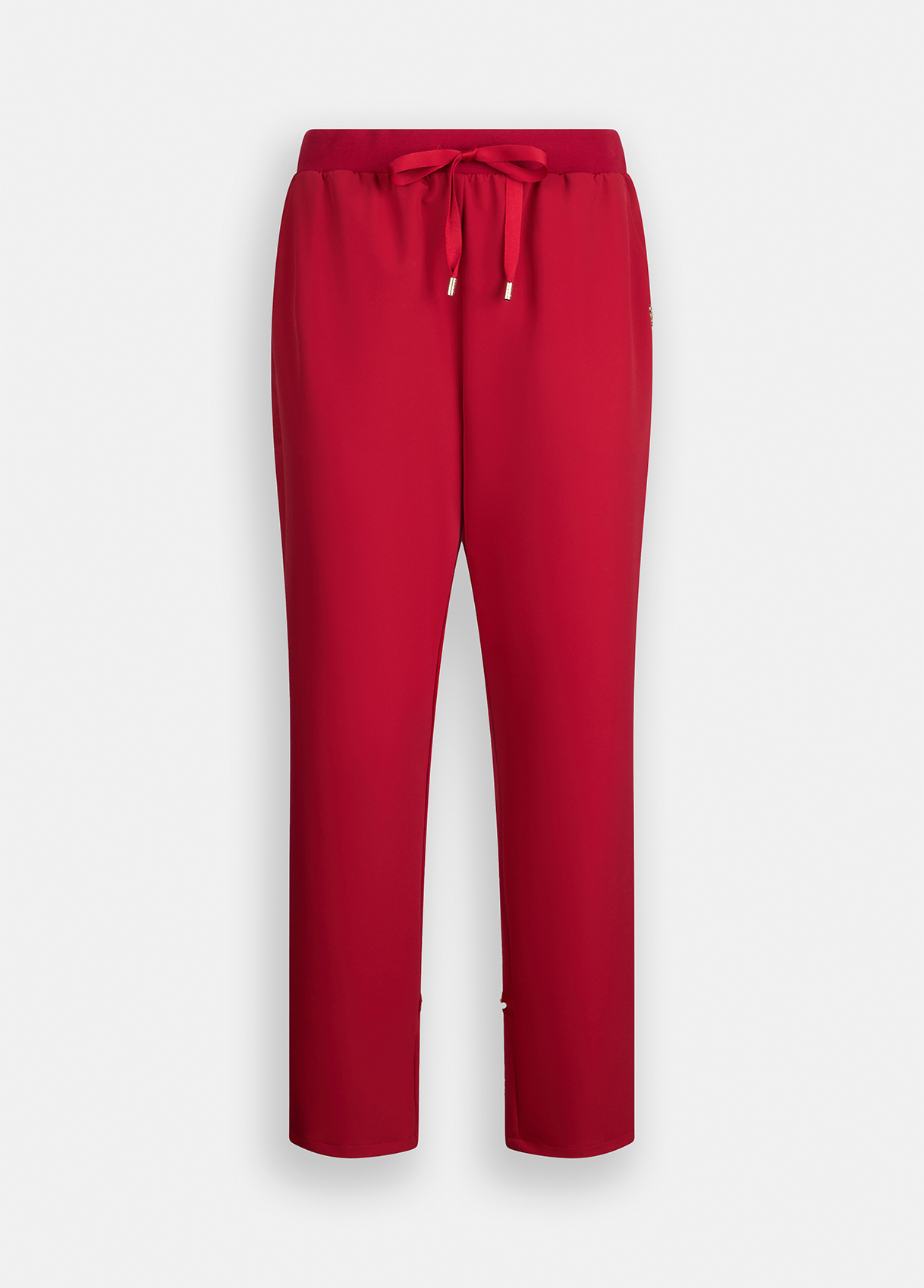 パンツ LIU JO PANTS Wide-leg trousers with belt colour black | Liu Jo