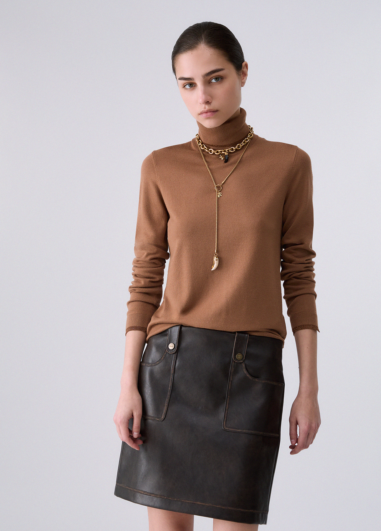 Liu Jo Turtleneck With Lurex® Trims