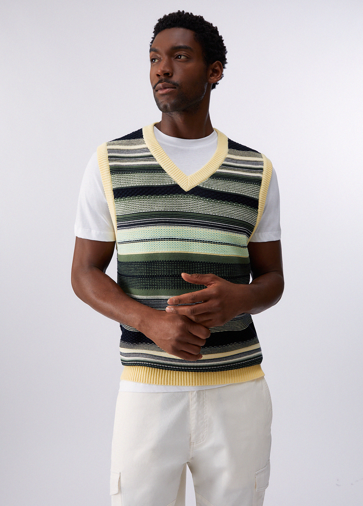 Liu Jo Striped Gilet